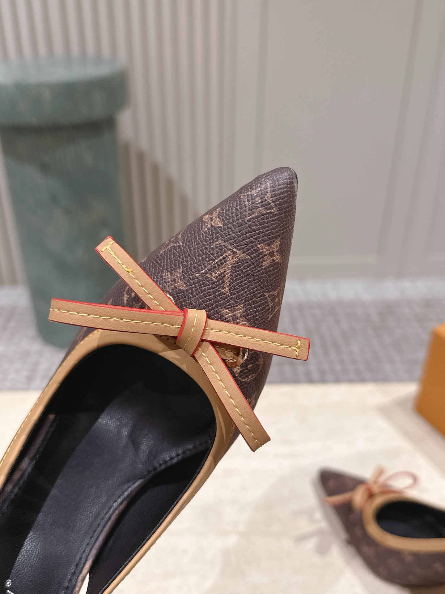 LV Style Leather Women's Shoes style reference detail image 7 from source 783690