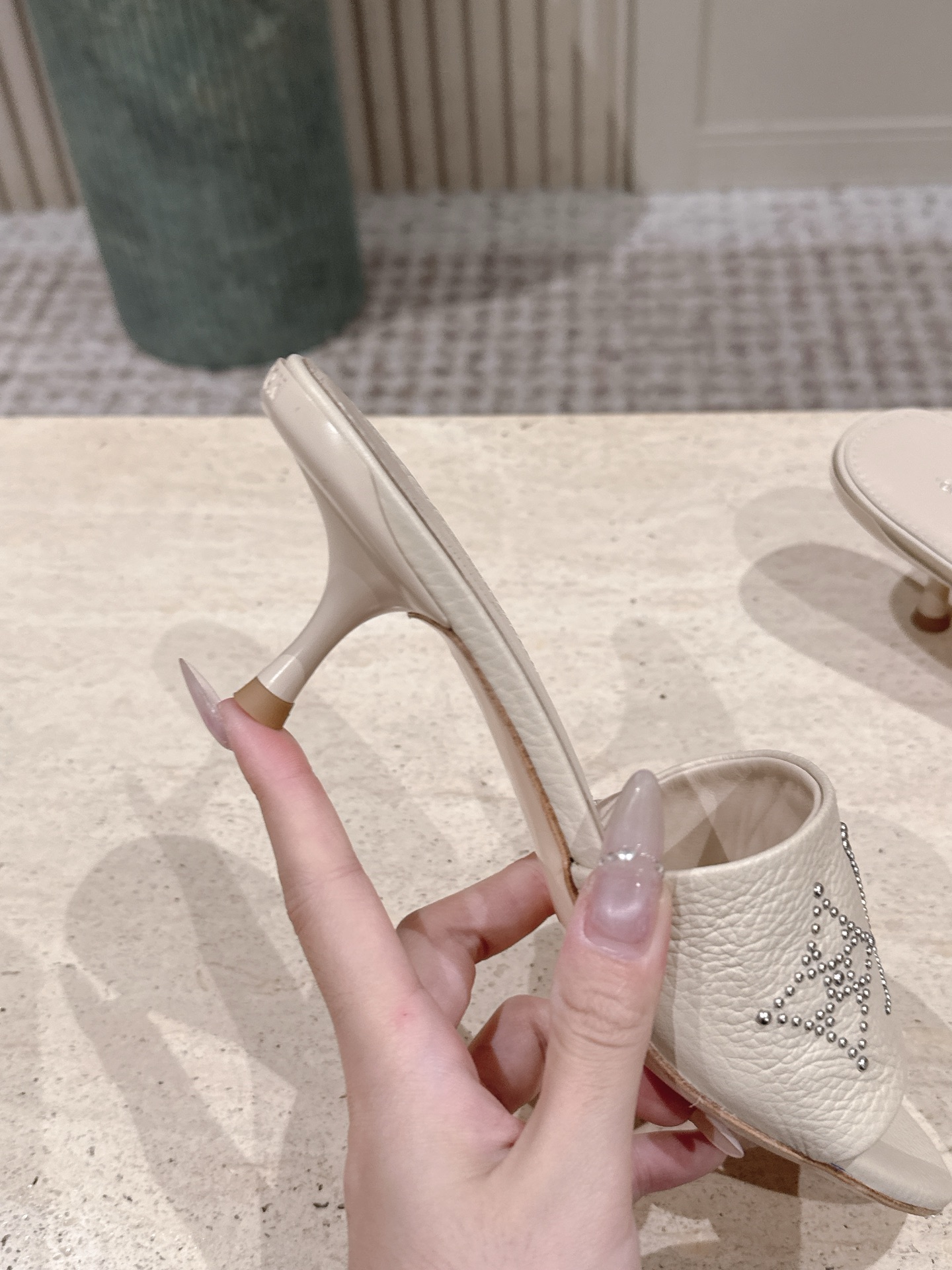 LV Style Leather Women's Shoes style reference detail image 7 from source 783698