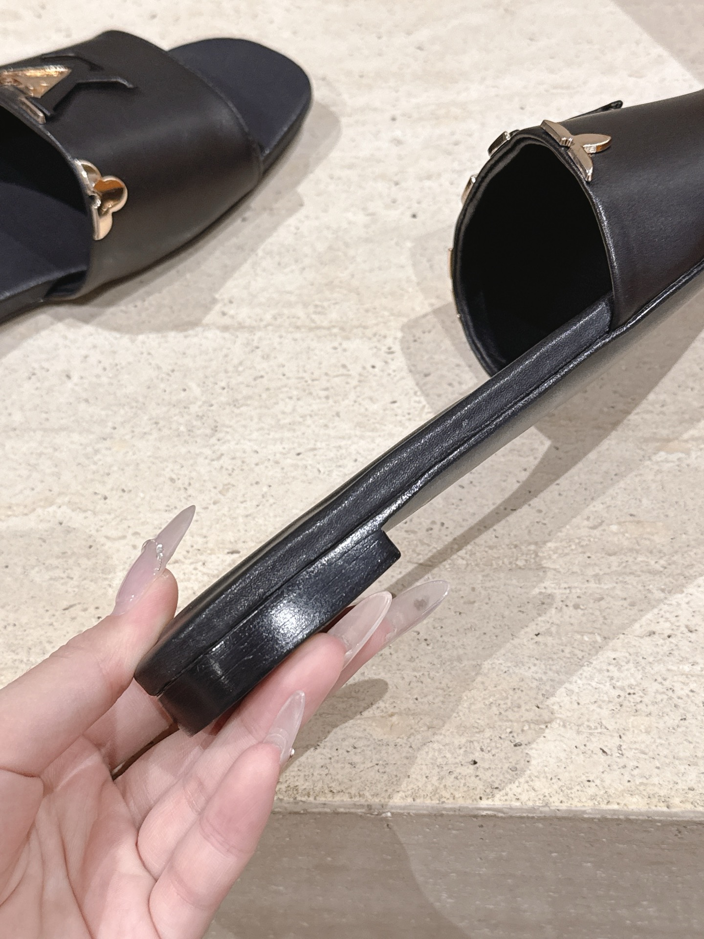 LV Style Leather Women's Shoes style reference detail image 8 from source 783694