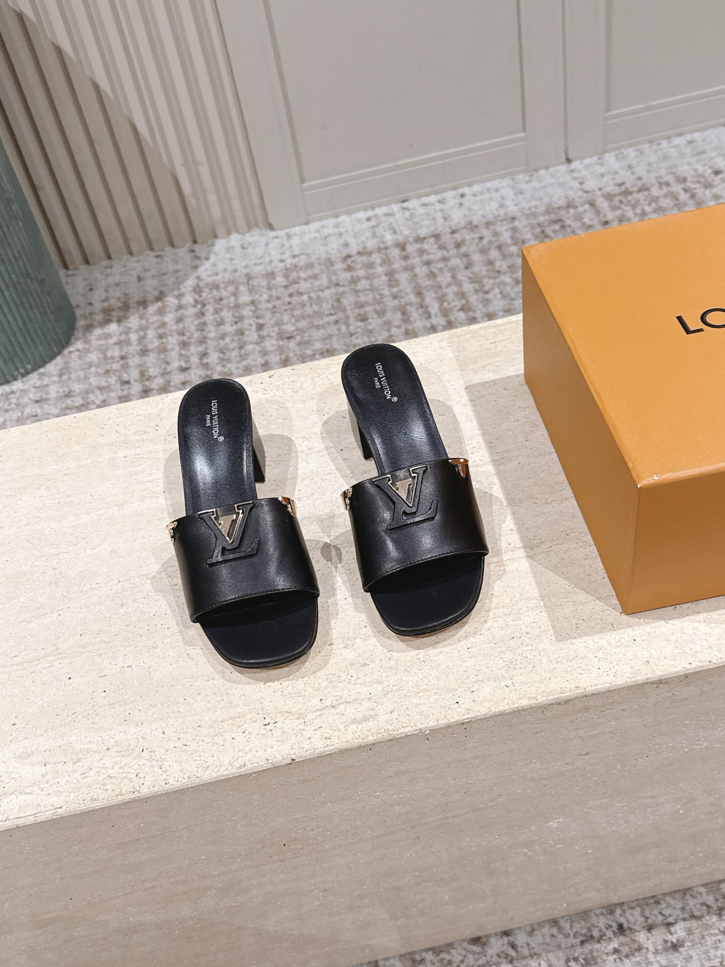 LV Style Leather Women's Shoes style reference detail image 2 from source 783696