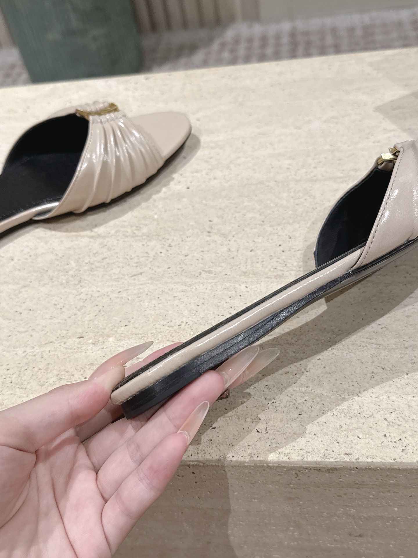 Saint Laurent Classic Luxury Leather Shoe Loafer Shoes Ref 7