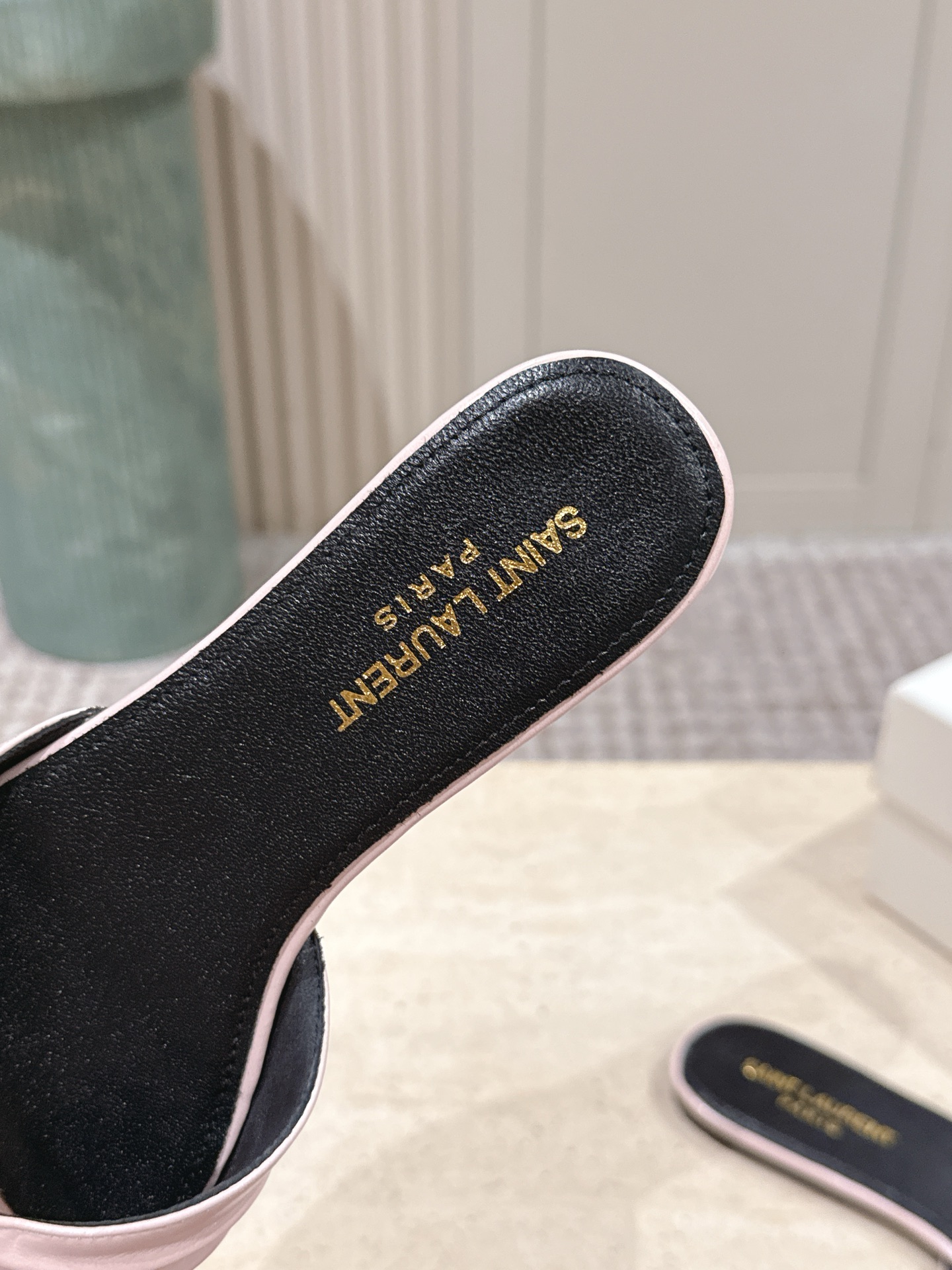 Saint Laurent Classic Luxury Leather Shoe Loafer Shoes Ref 6
