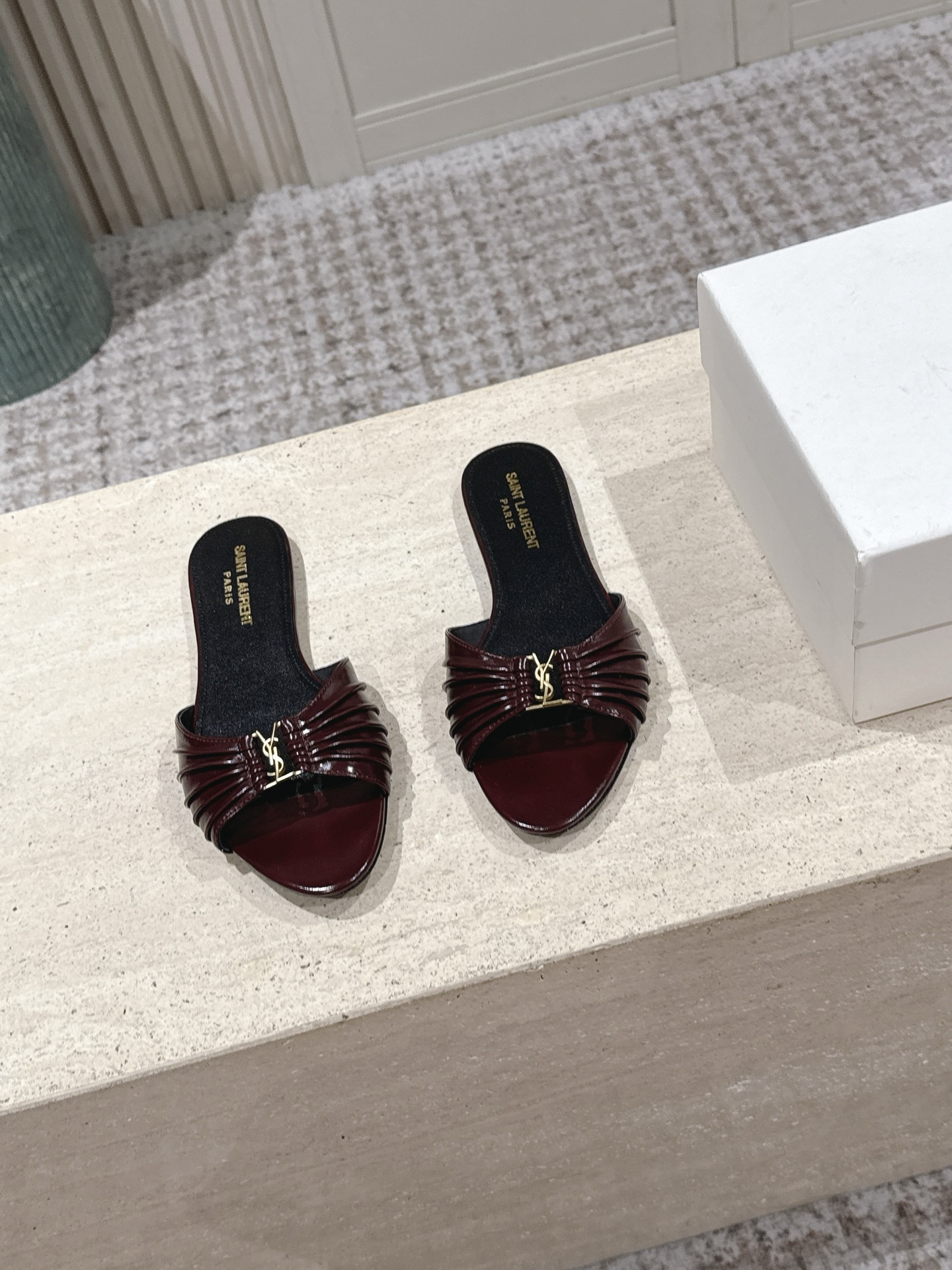 Saint Laurent Classic Luxury Leather Shoe Loafer Shoes Ref.736625F4 2