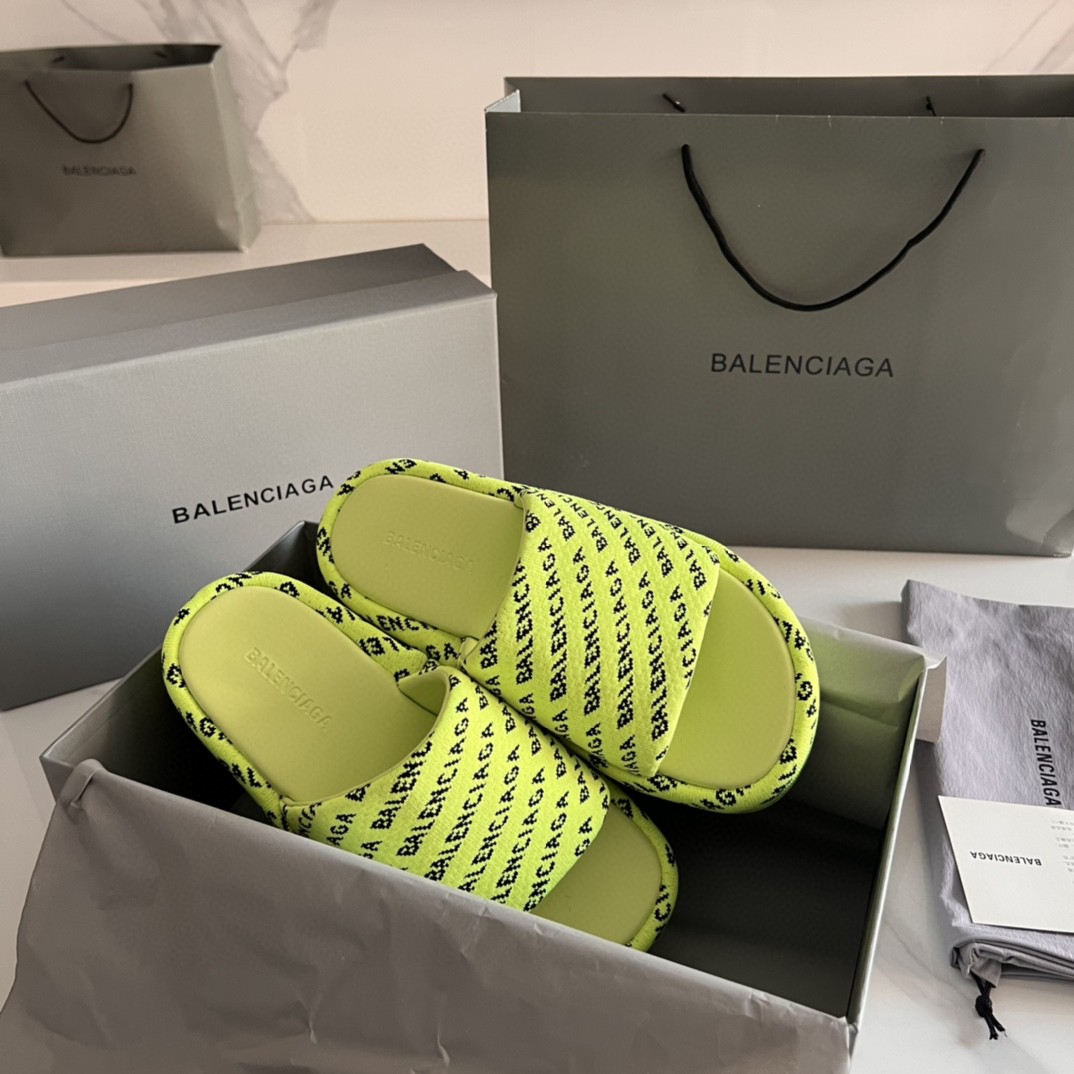 Wholesale China
 Balenciaga Shoes Slippers Embroidery TPU Fall/Winter Collection