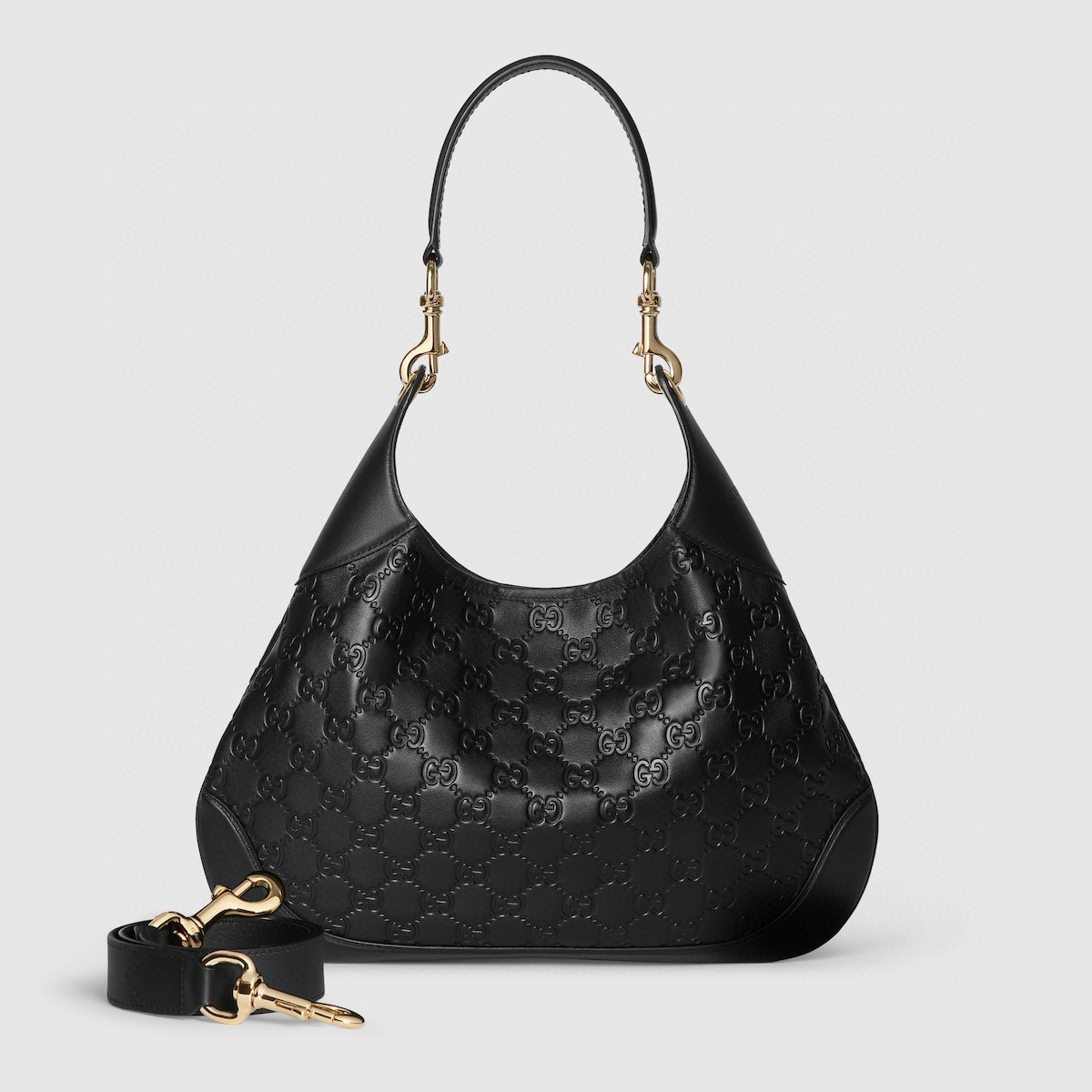 Gucci Embossed Leather Shoulder Bag - Timeless Elegance & Versatile Design 1 i1745214864531 9997 0 0