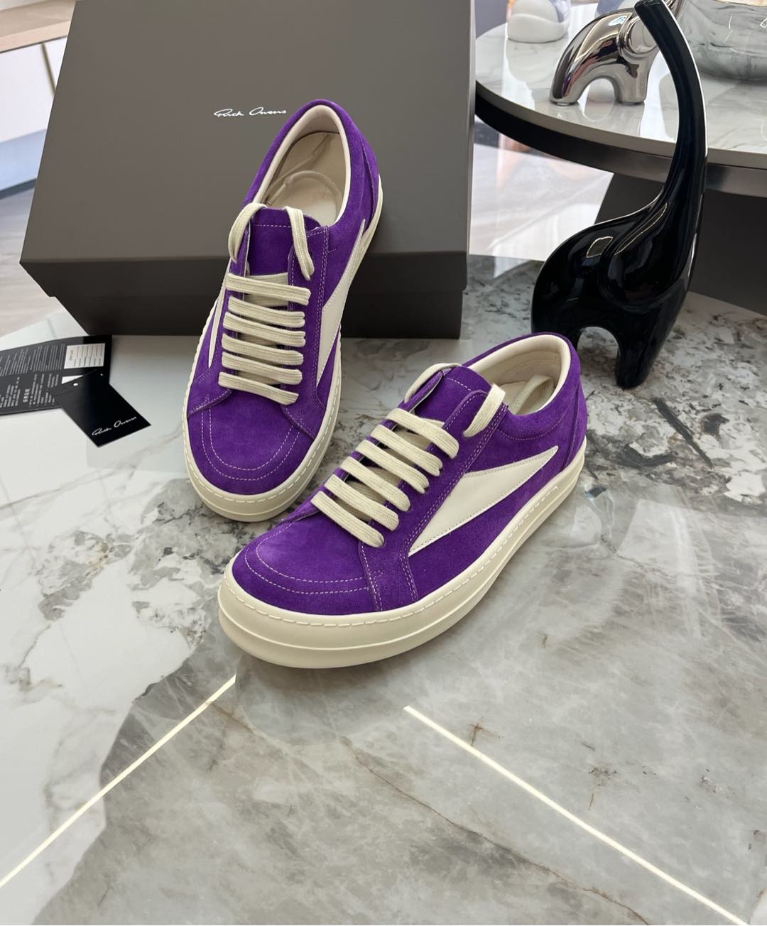 “Rick Owens Roovens Lovers P700 Leisure Shoes: Original Copy with TPU Packaging” - 图片 4