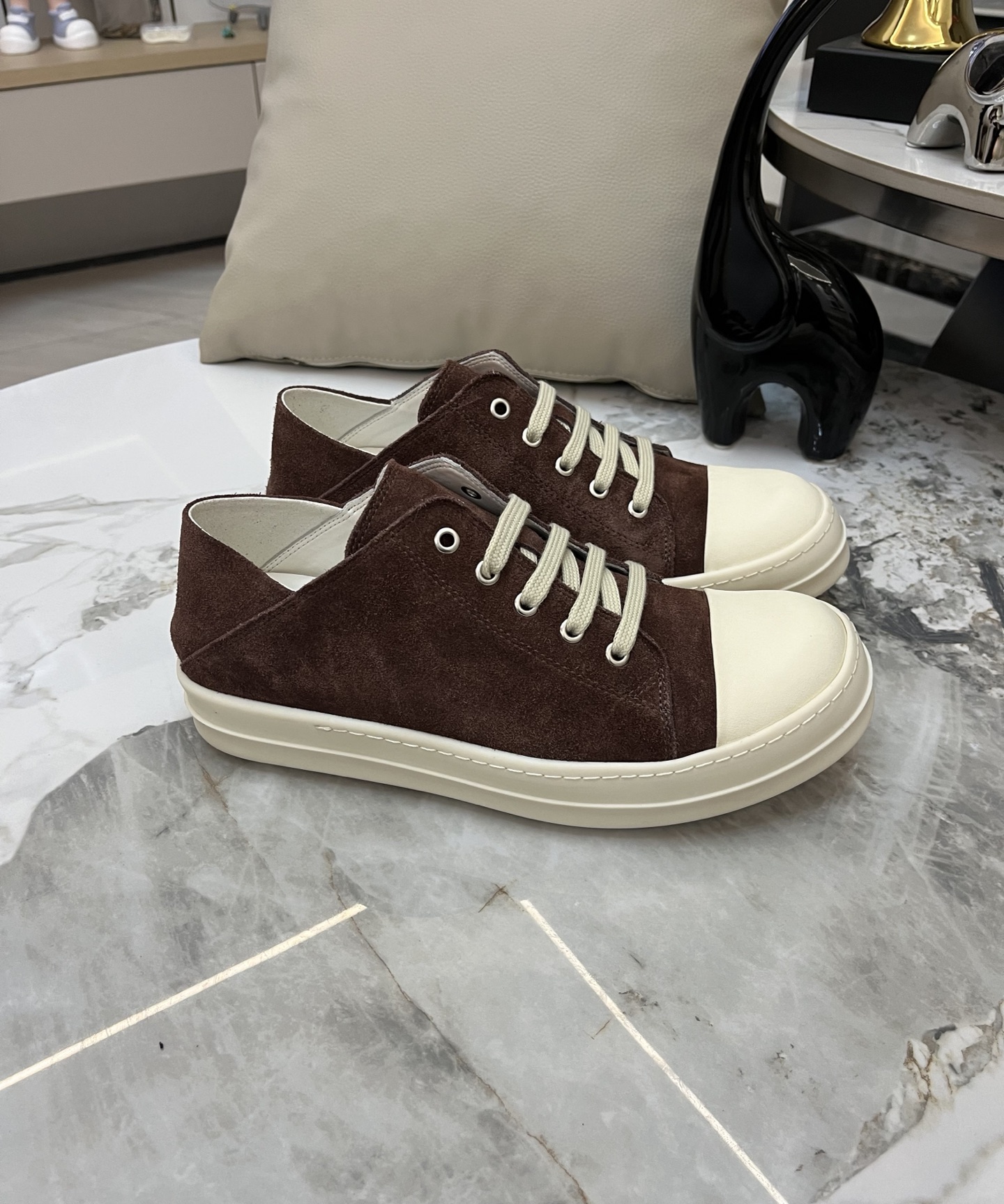 NO:238886,The best version of RickOwens, Spring and Summer series catwalk style, matching packaging!  TPU outsole empty glue process original replica model size 35/45, casual shoes/sports shoes, sneakers19860909RickOwens最好版本 春夏系列走秀款经,配套包装！TPU大底空胶工艺原版复刻款 码数35/45,休闲鞋/运动鞋,sneakers,Women's Shoes