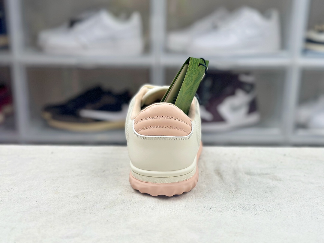 350 古驰Gucci Mac 80 Low Sneaker 系列低帮复古百搭休闲运动小脏板鞋“米白深灰GG刺绣生胶底”