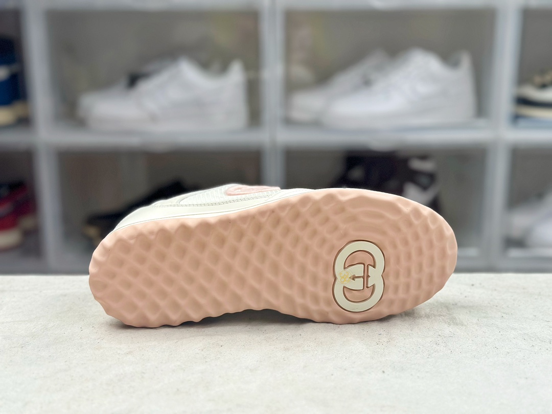 350 古驰Gucci Mac 80 Low Sneaker 系列低帮复古百搭休闲运动小脏板鞋“米白深灰GG刺绣生胶底”