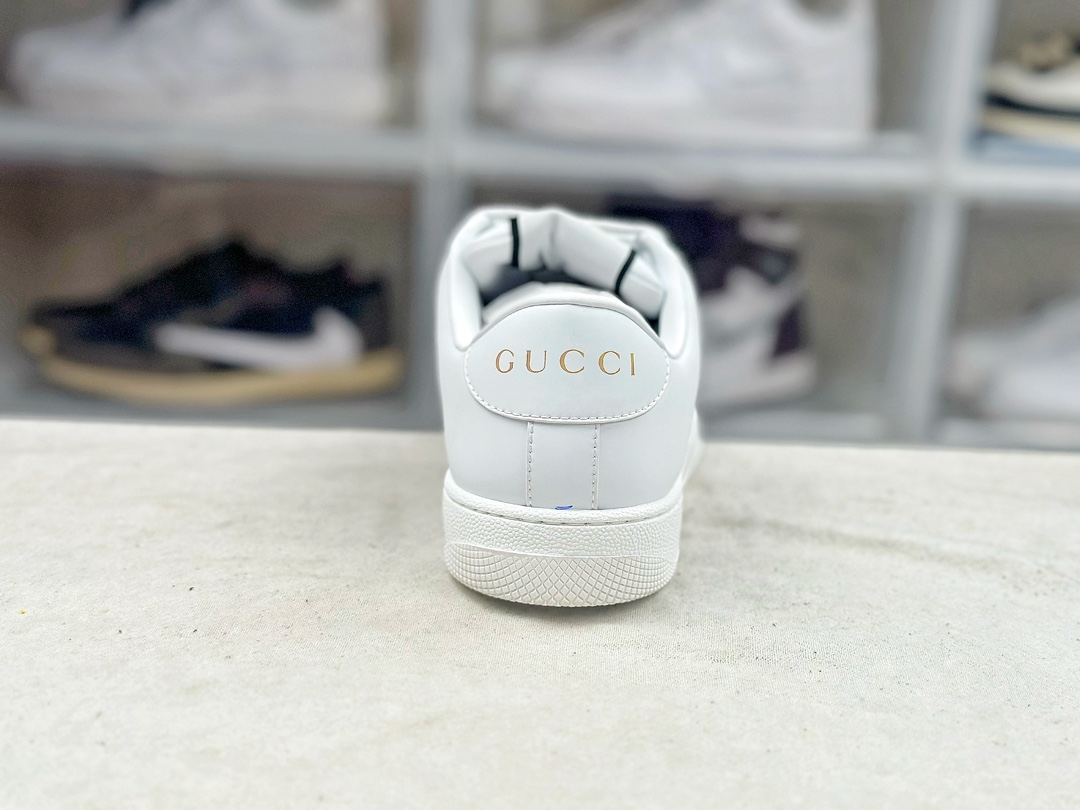 （镂空芯片版本） Gucci Distressed Screener sneaker古驰小脏鞋系列