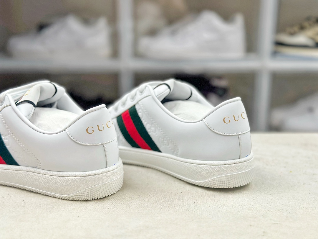 （镂空芯片版本） Gucci Distressed Screener sneaker古驰小脏鞋系列