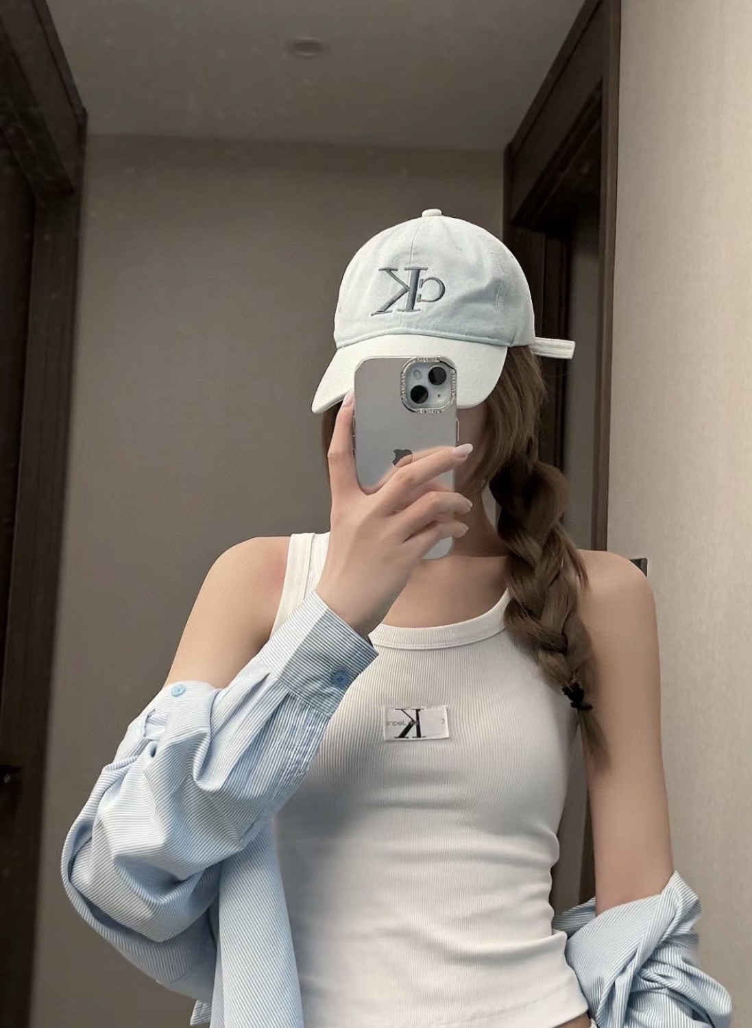 🎀Ck渐变牛仔棒球帽