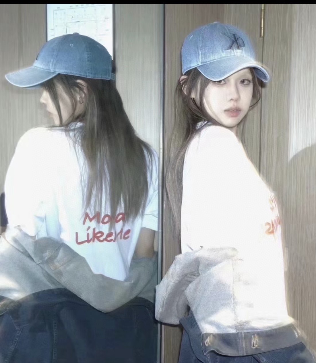 🎀Ck渐变牛仔棒球帽