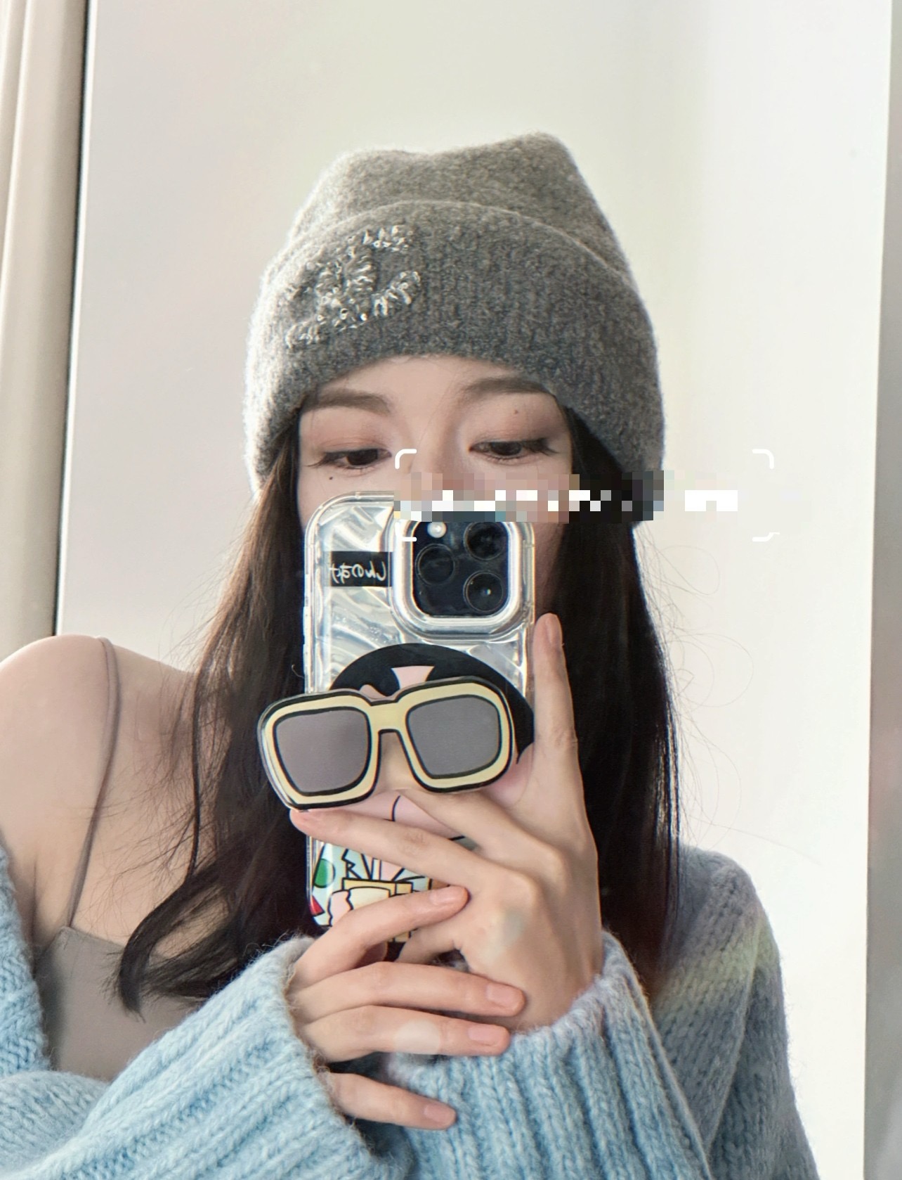  05高版本香奈儿冷帽毛线帽