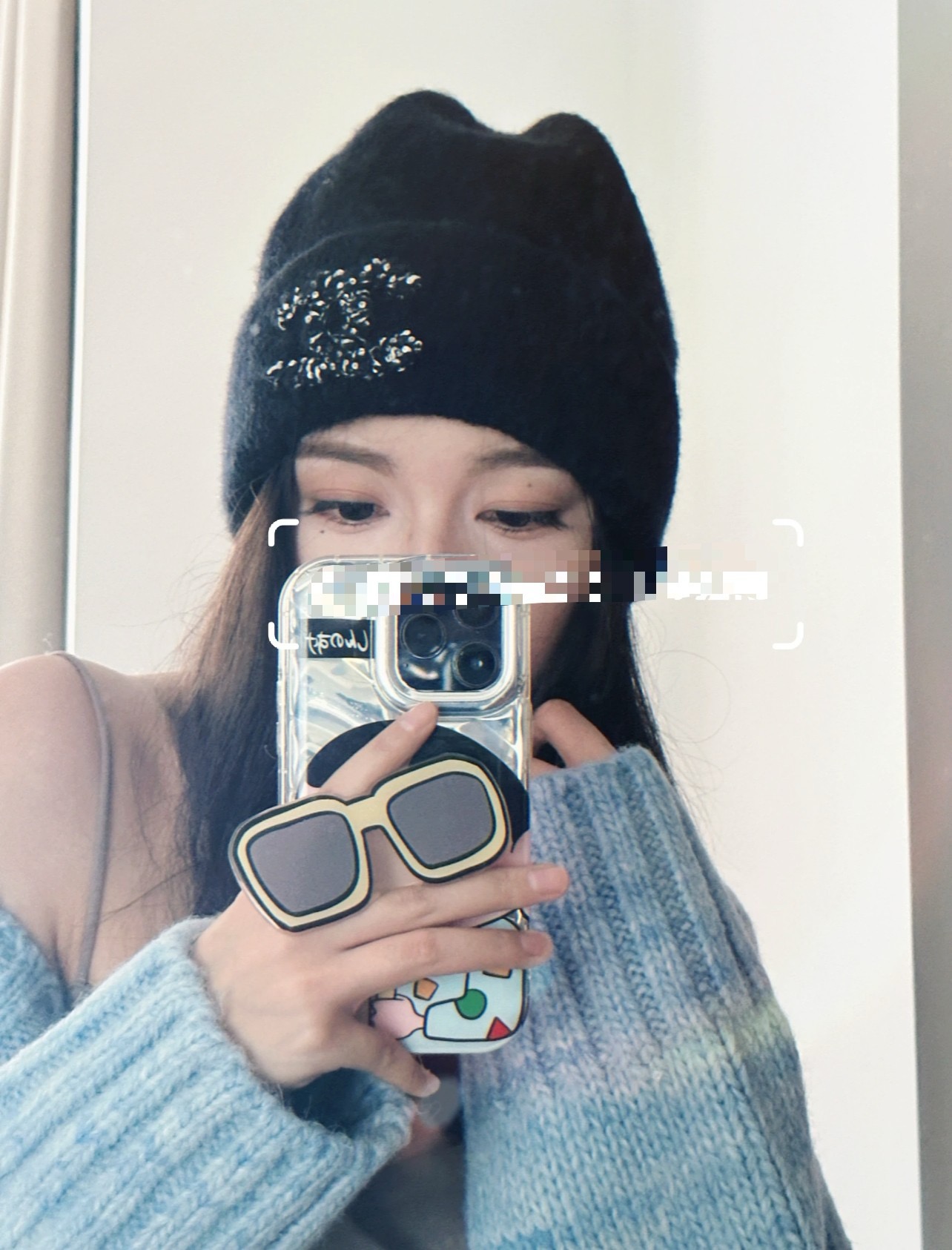  05高版本香奈儿冷帽毛线帽