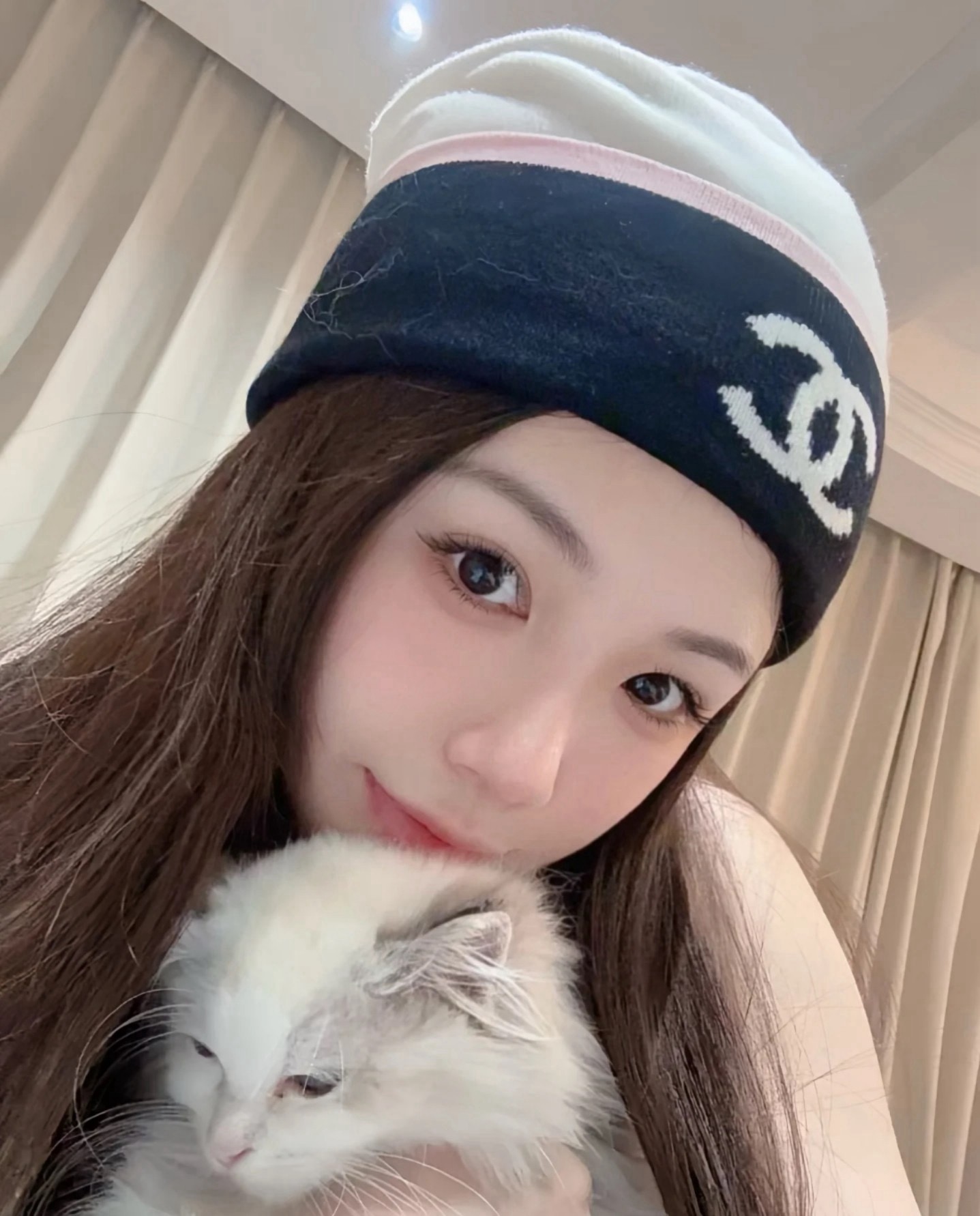  05高版本香奈儿冷帽毛线帽