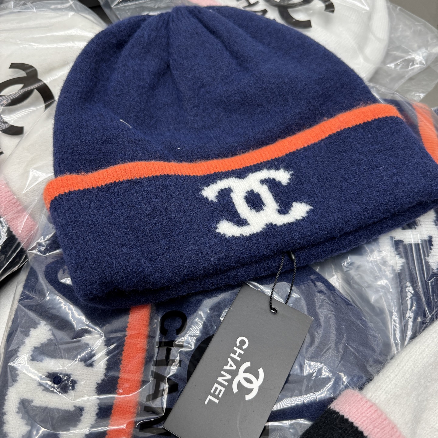  05高版本香奈儿冷帽毛线帽