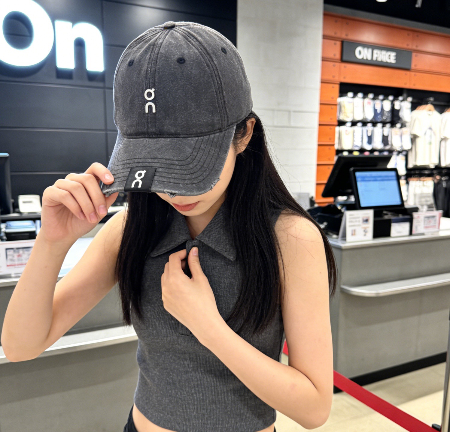 🎀昂跑（On）春夏软顶棒球帽