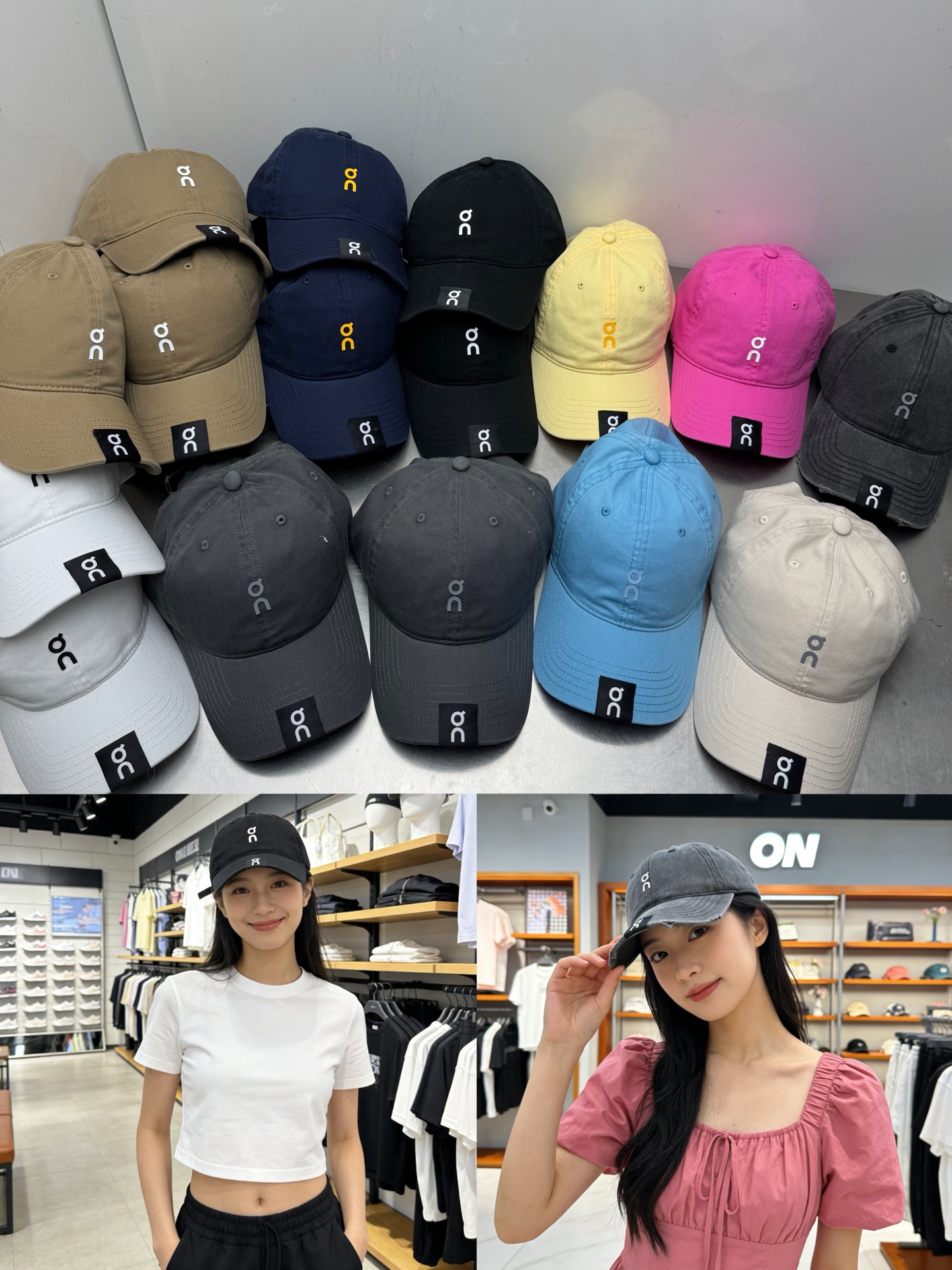 🎀昂跑（On）春夏软顶棒球帽