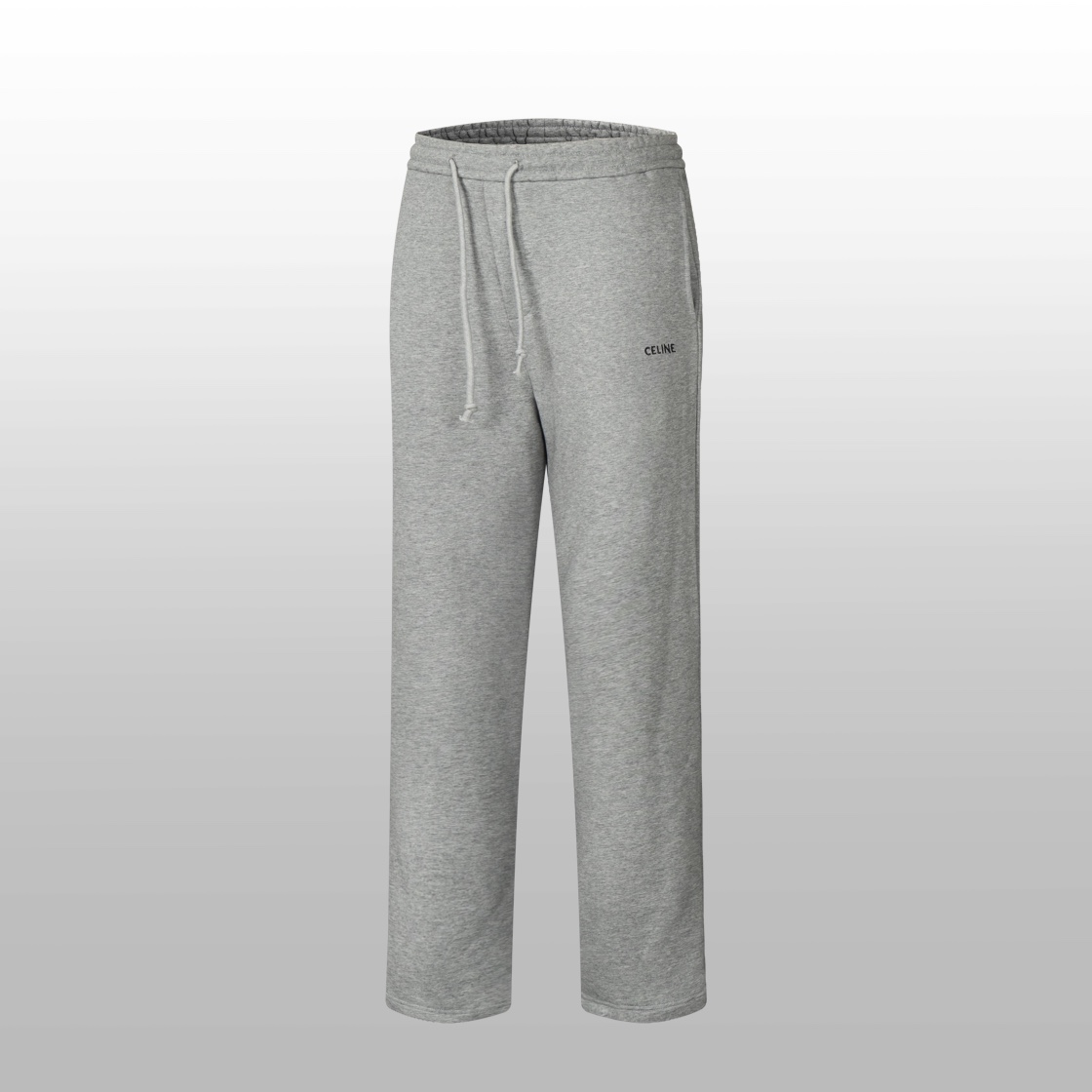 Celine Ropa Pantalones Gris Universal para hombres y mujeres Casual