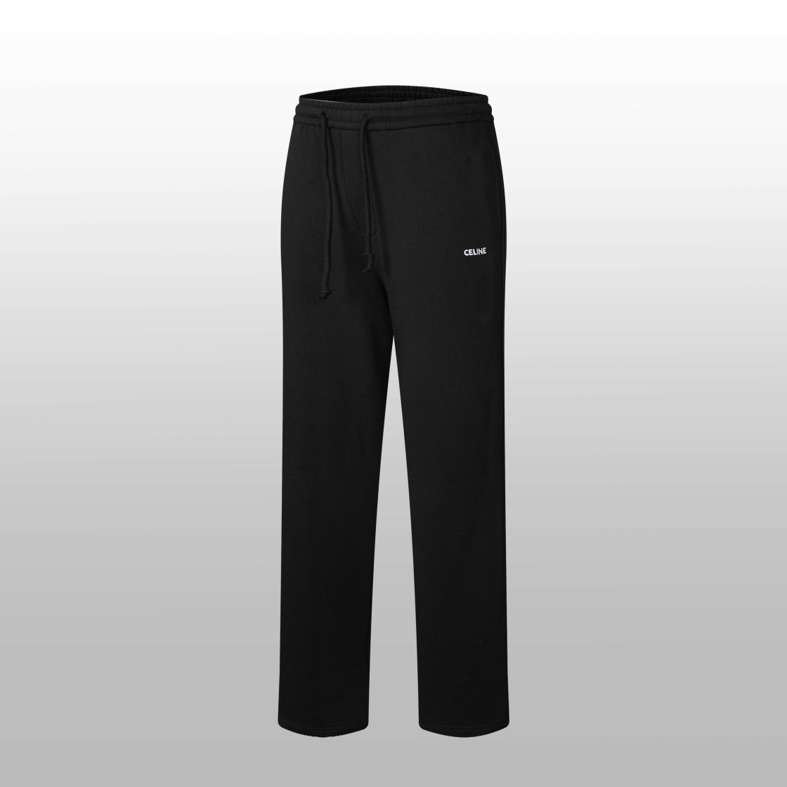 Celine Ropa Pantalones Negro Universal para hombres y mujeres Casual