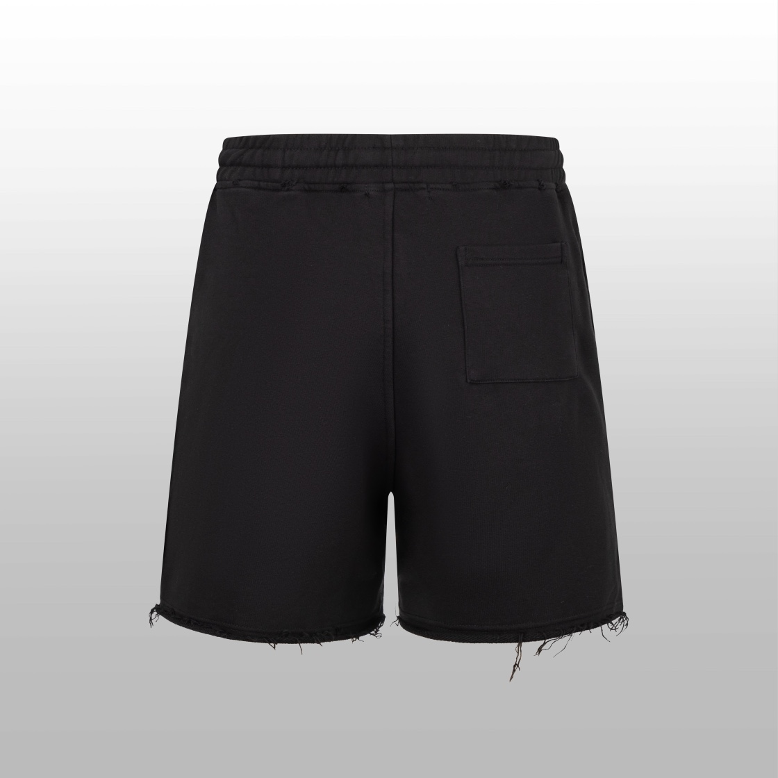 MiUMIU Black Rope Shorts: Customizable Unisex Design for All Sizes - 图片 3