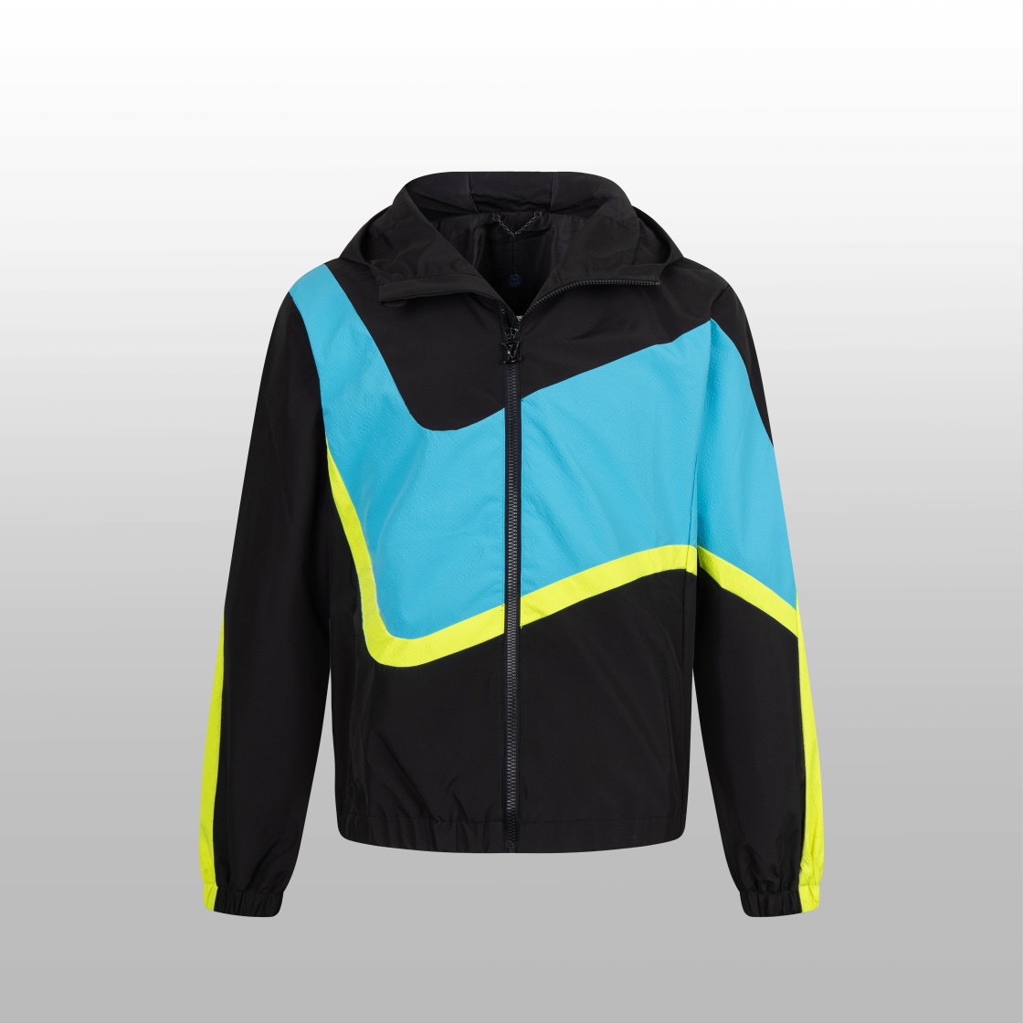 P320 (Differential Different Editions) -1V Blue-green splicing jacket-color black-size: s m l xl-auxiliary material: full set of custom-made accessories-version type: loose-no gender distinguish between men and women same paragraphs