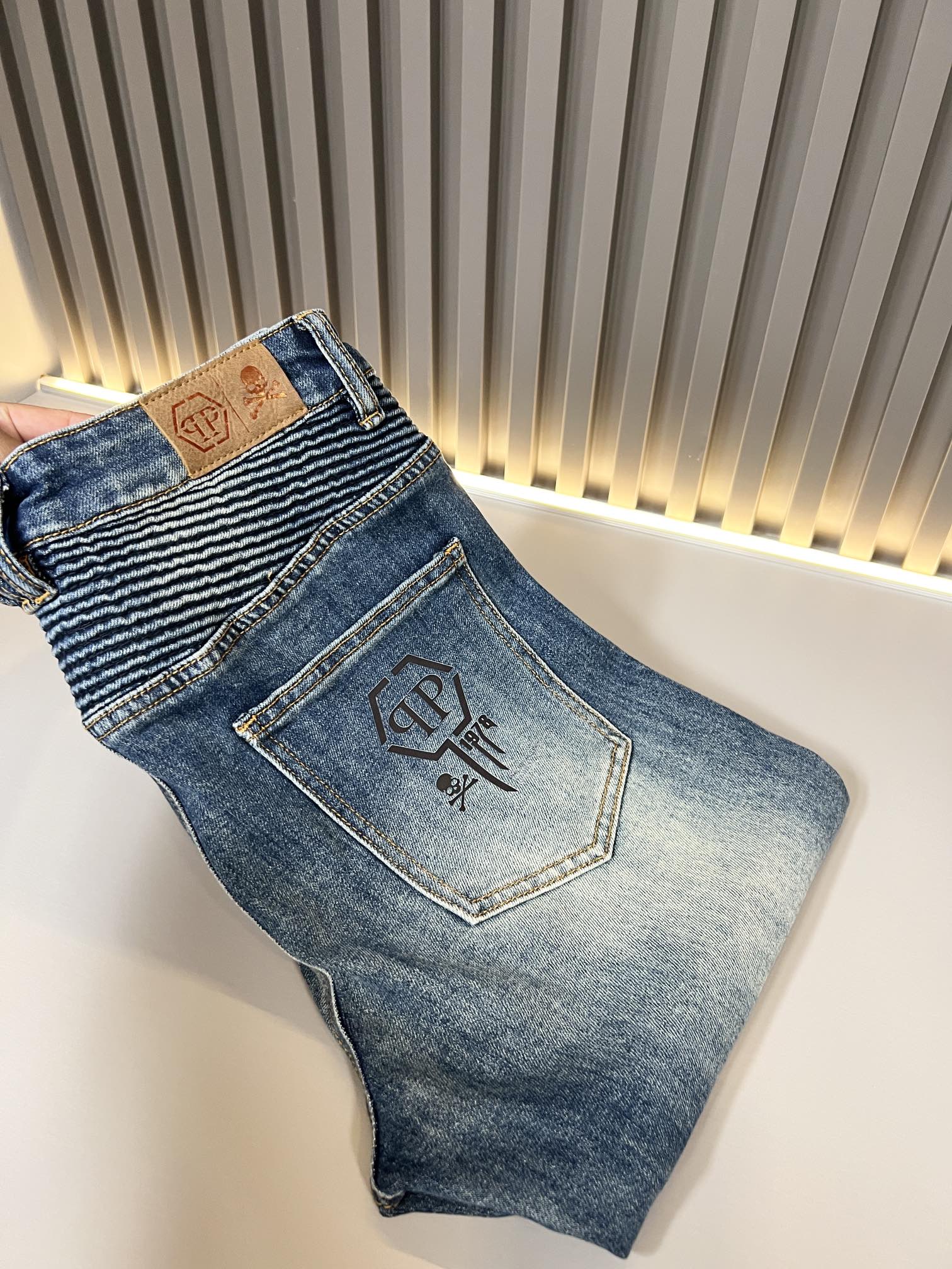 Philipp Plein Clothing Jeans Top Perfect Fake
 Fall/Winter Collection Fashion Casual