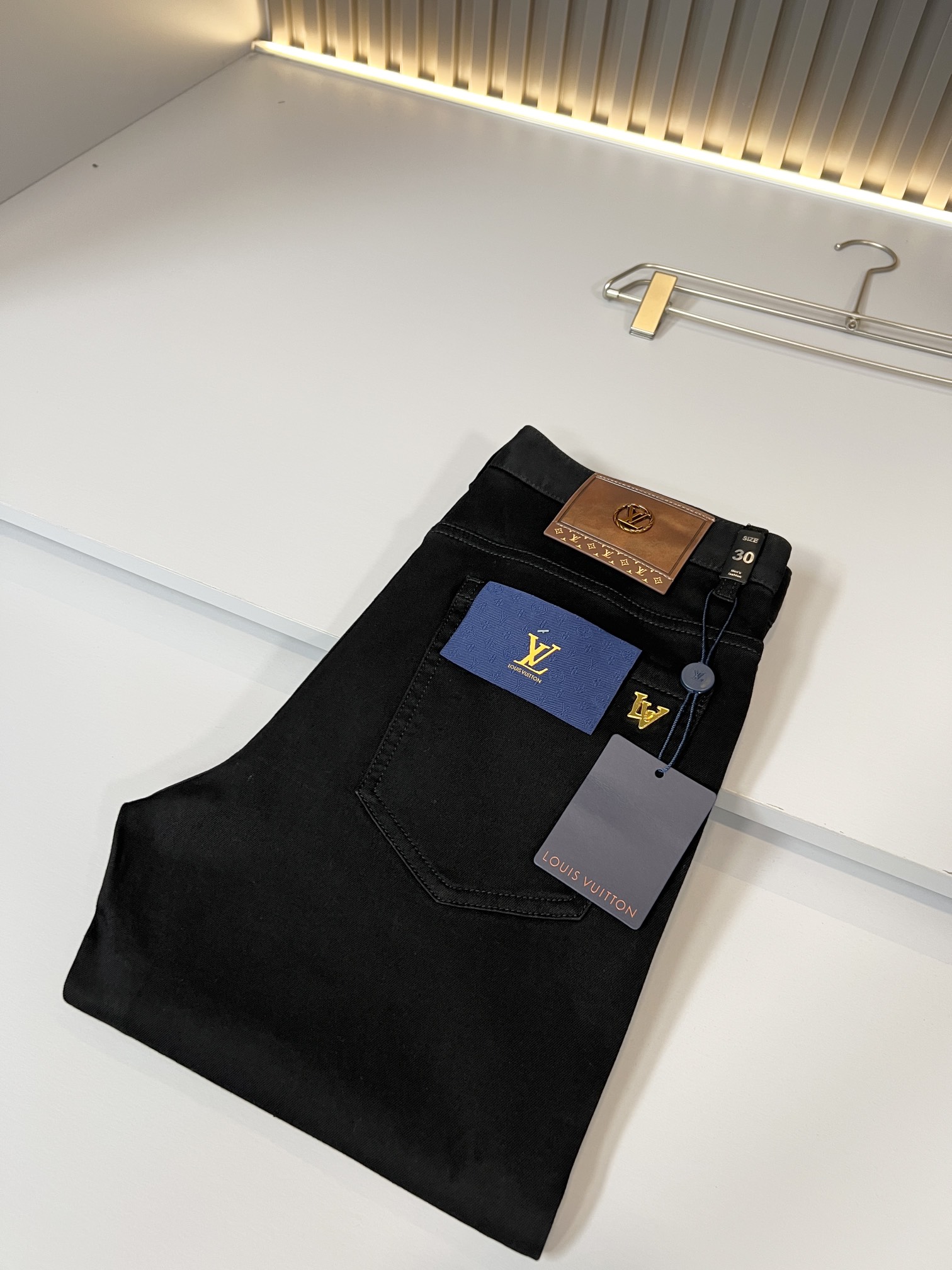 Louis Vuitton Clothing Jeans Pants & Trousers Men Denim Fall/Winter Collection Fashion