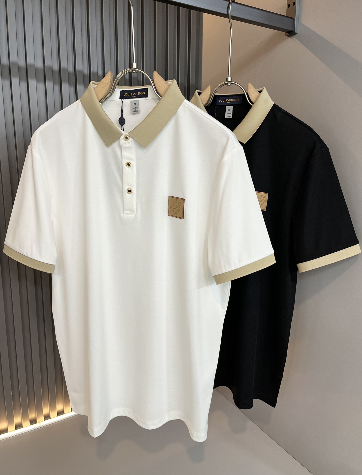 cheap online Best Designer
 Louis Vuitton Clothing Polo T-Shirt Men Cotton Spring/Summer Collection Fashion Short Sleeve