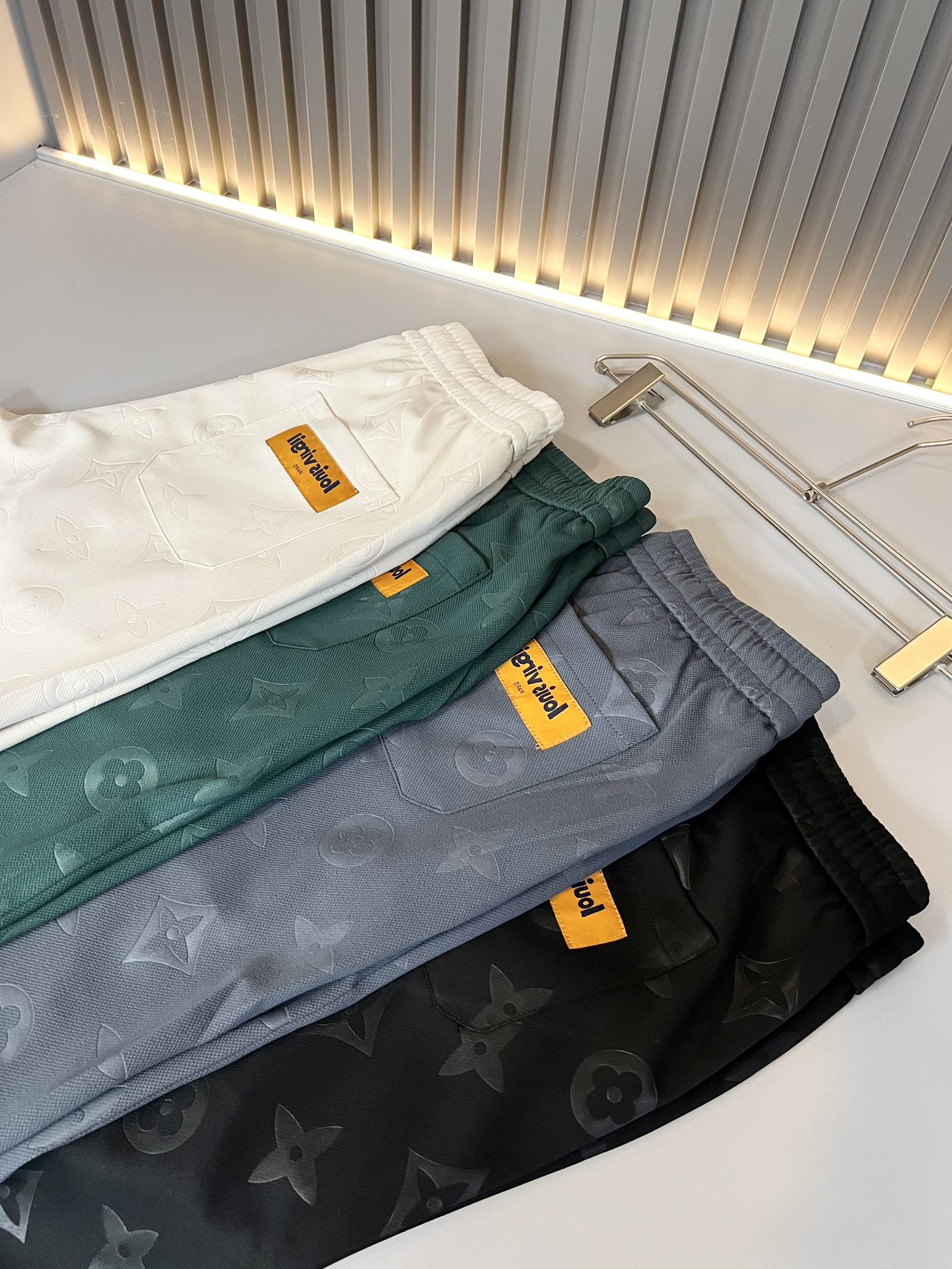 Réplique bon marché de luxe
 Louis Vuitton Vêtements Shorts Imprimé Unisexe Peigne coton Coton Collection printemps – été Fashion Peu importe