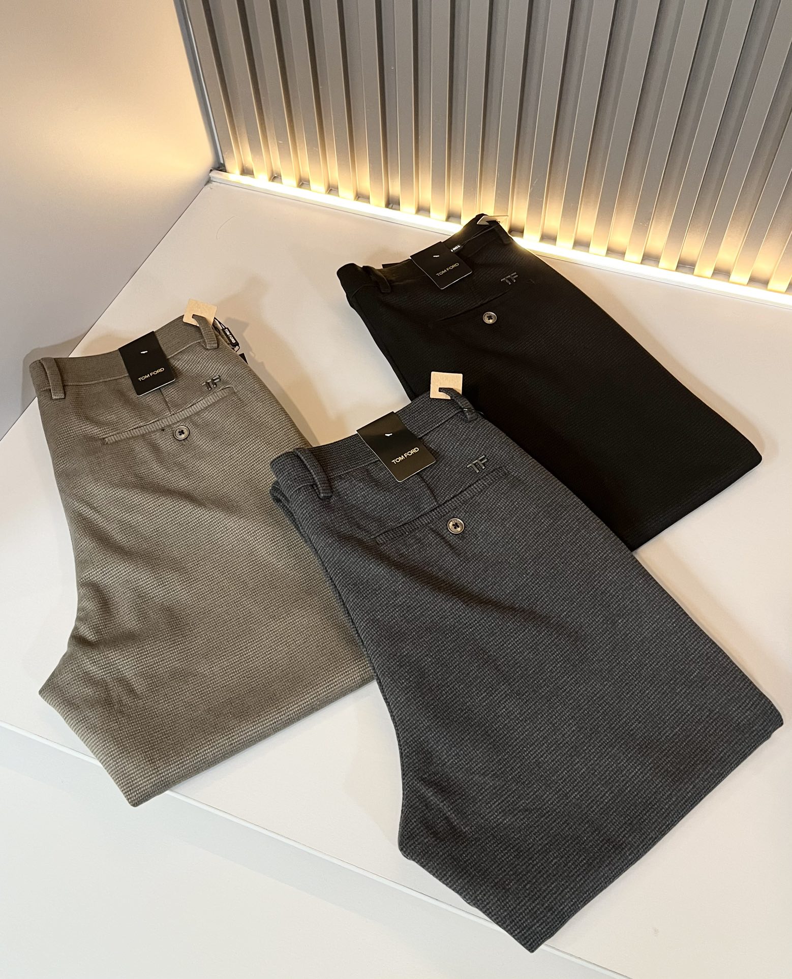 Tom Ford Clothing Pants & Trousers Men Cashmere Fall/Winter Collection Casual