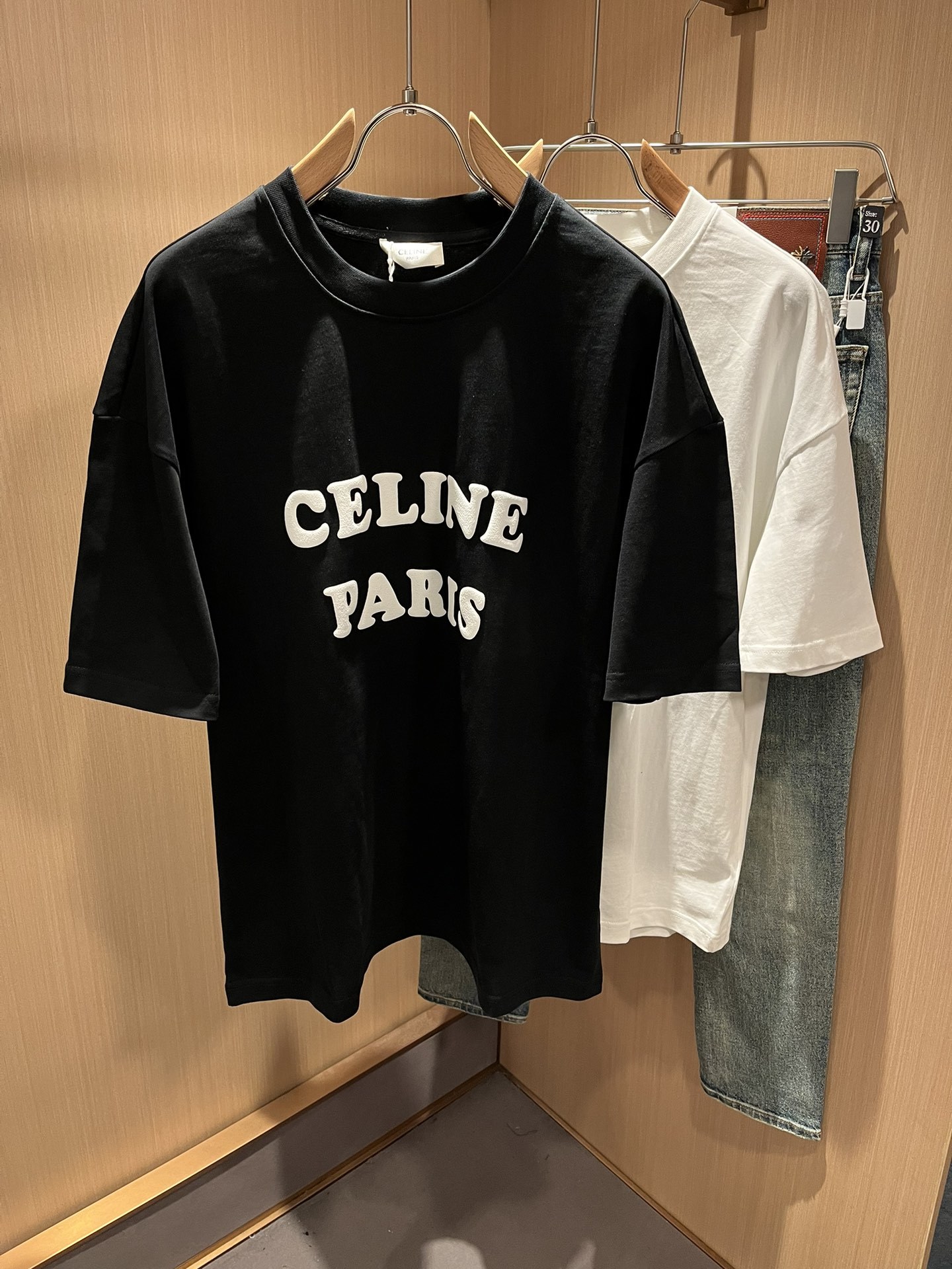 CELIN*瑟琳 2025春夏新款时尚休闲圆领短袖T恤,经典男女同款情侣👫短袖T恤衫!贸易公司渠道稀出