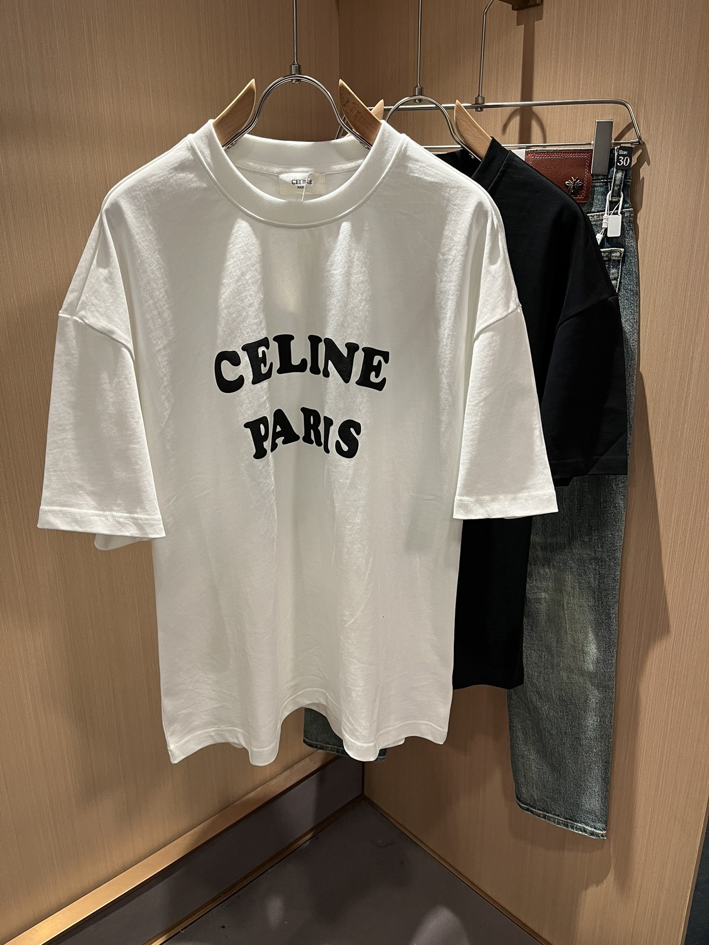 CELIN*瑟琳 2025春夏新款时尚休闲圆领短袖T恤,经典男女同款情侣👫短袖T恤衫!贸易公司渠道稀出
