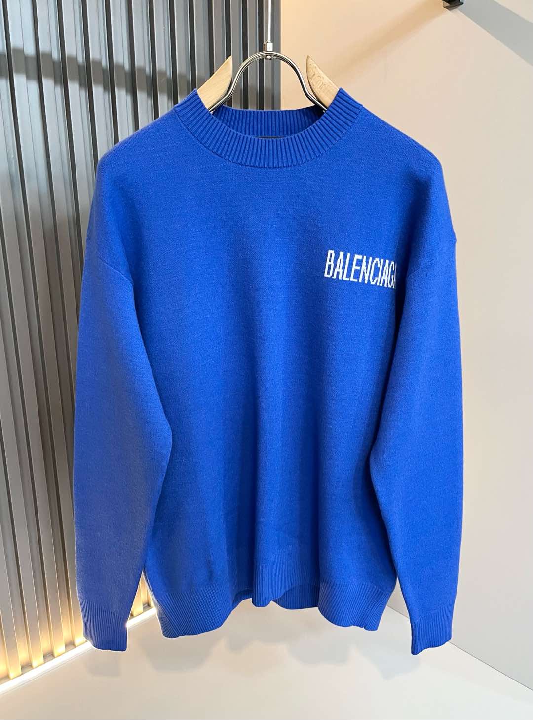  【⚠️】 BALENCIA*巴黎*家 2025秋冬新款男女同款👫打底羊毛衫，经典标志图案logo钩织工