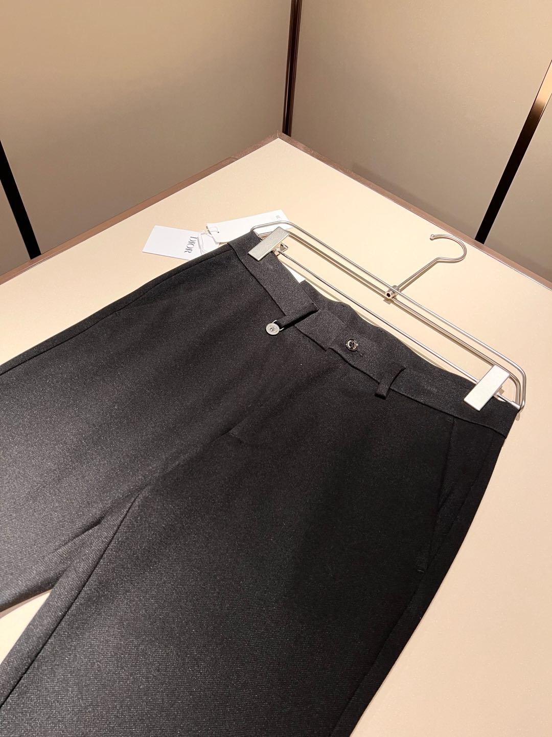  【⚠️】 Dio*r迪家  2025秋冬新款男士休闲羊绒西裤，男士经典时尚百搭休闲西裤!贸易公司渠道稀
