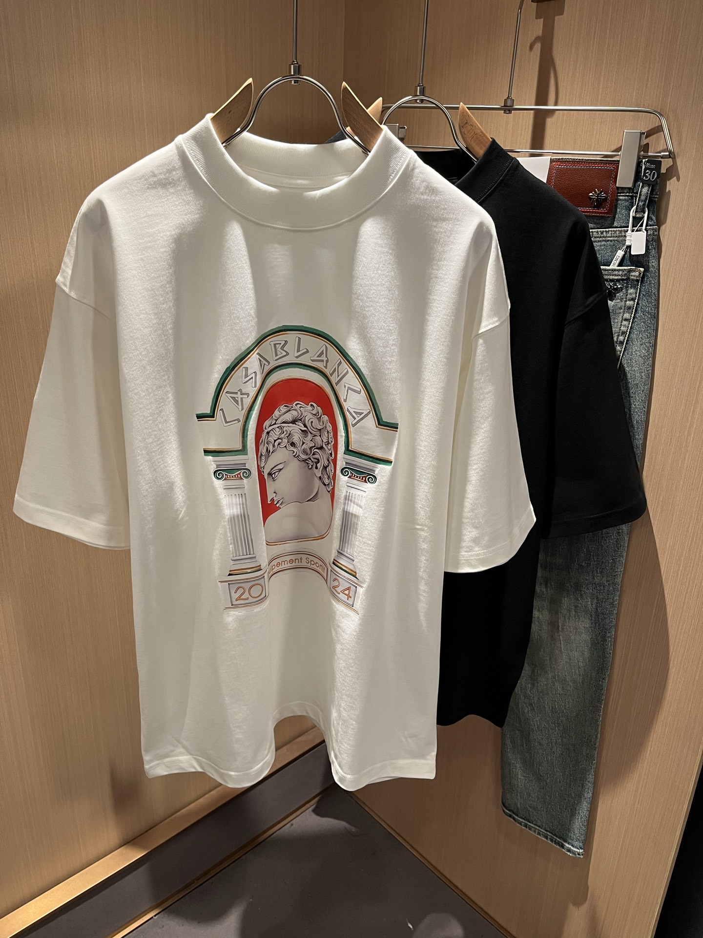    VERS*CE/范*哲  2025春夏新品原单短袖T恤，VERS*CE/范*哲  贸易公司渠道 产