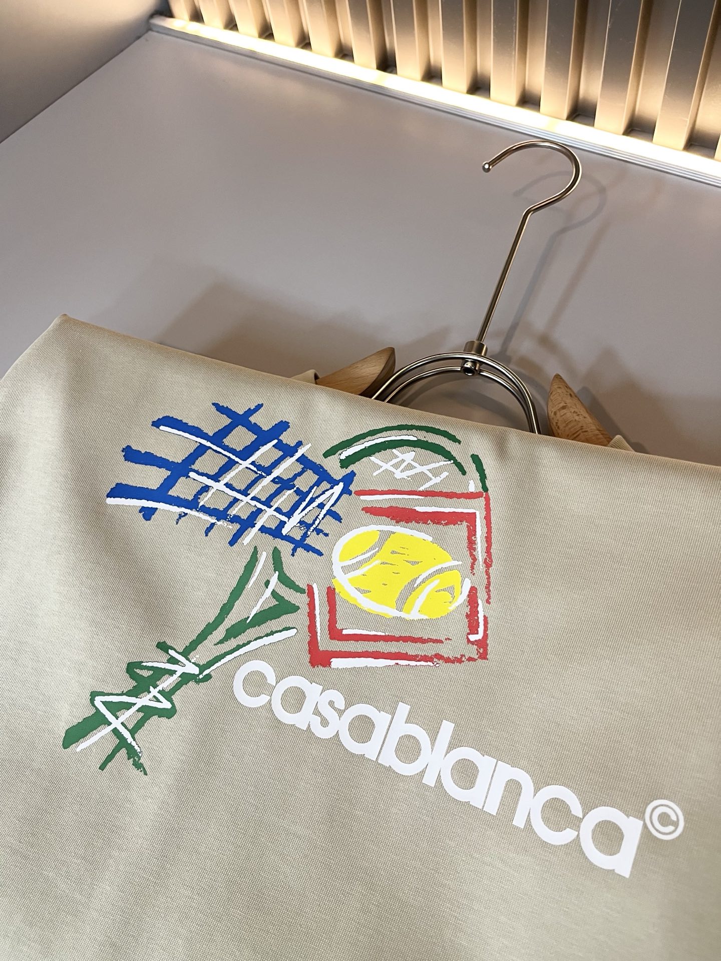  casablanca 卡萨布兰卡 2025春夏新款男女同款👫短袖T恤，最新款全网独家首上！！~既经典有