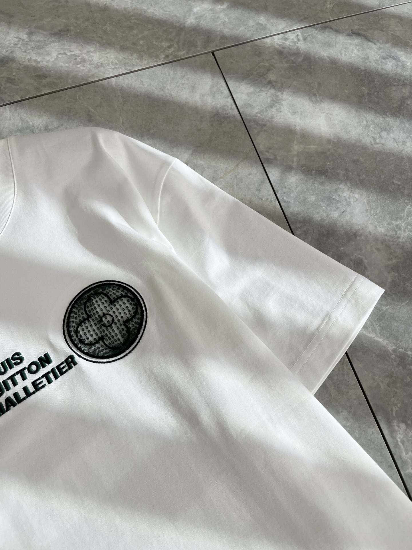 Louis Vuitton Malletier Cotton T-Shirt | Short Sleeve, Logo Design 5 i1739636322456 5501 0 4
