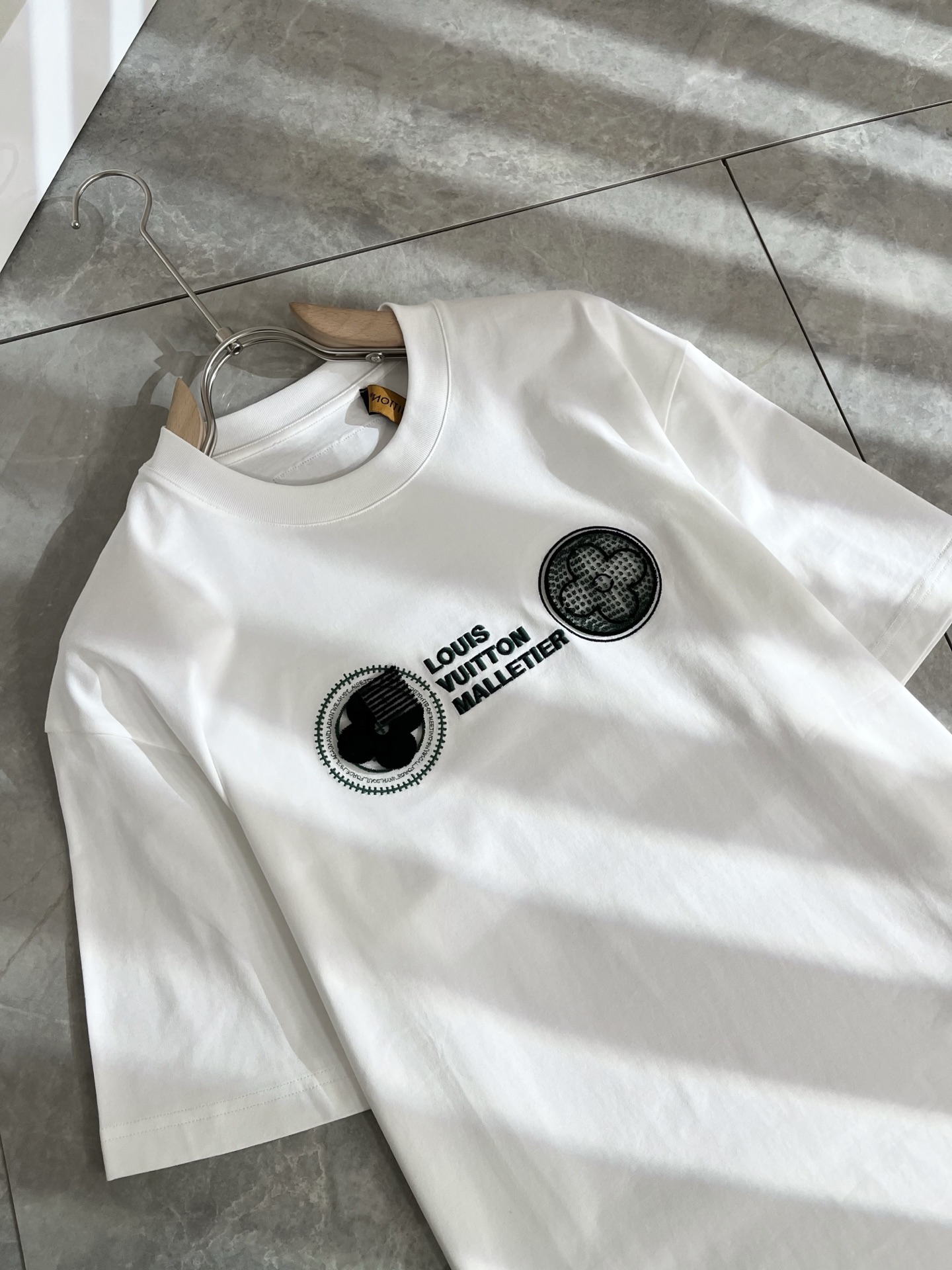 Louis Vuitton Malletier Cotton T-Shirt | Short Sleeve, Logo Design 4 i1739636323425 5975 0 3