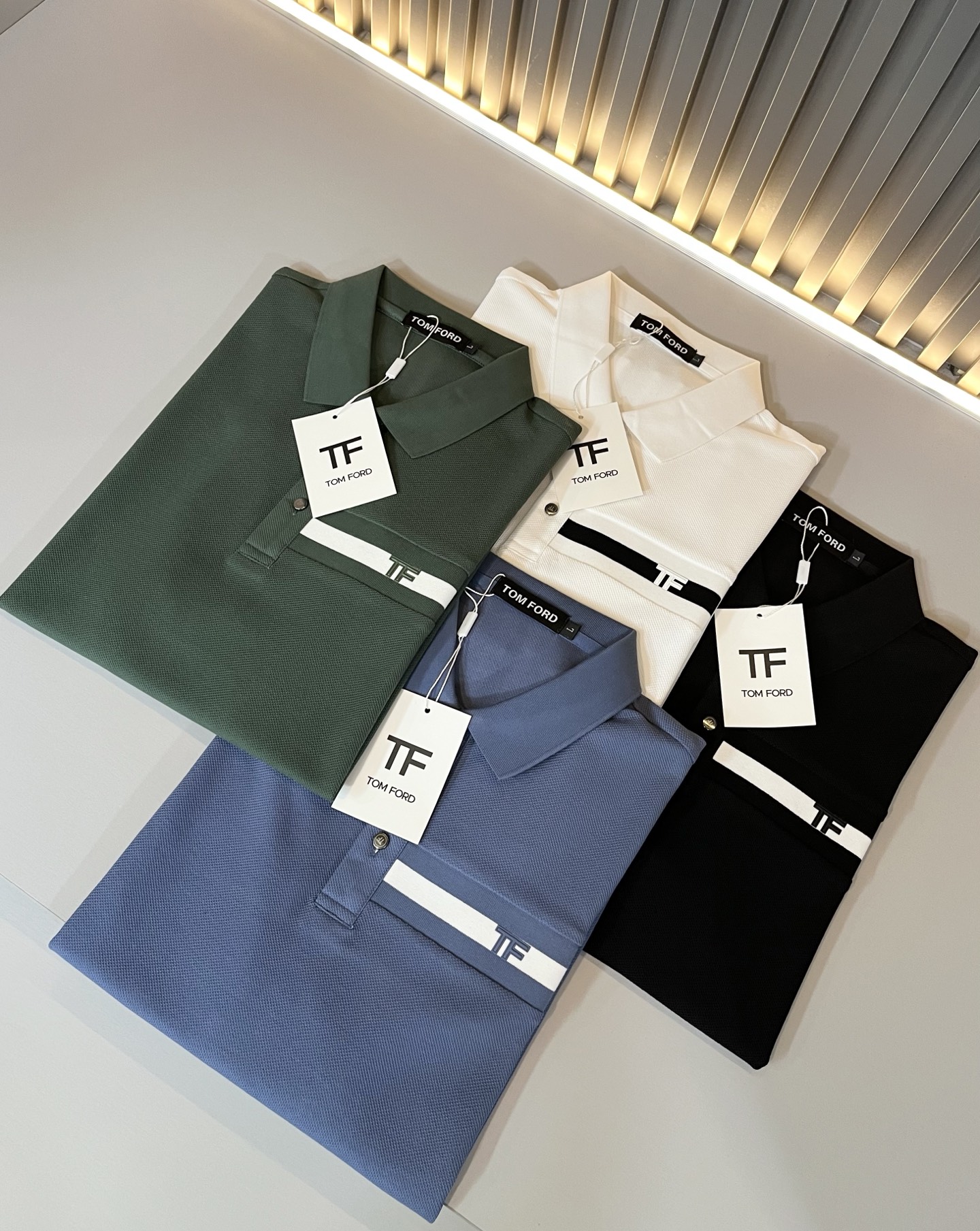  TOM FORD 汤姆福特 2025春夏新款短袖Polo衫，贸易公司渠道稀出，同步官网发售！G家春夏系