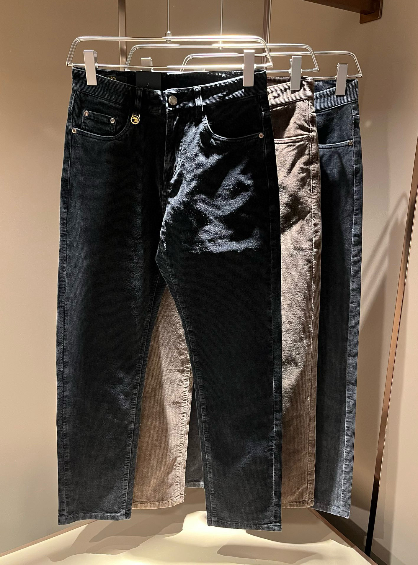 NO:118914,STEFANO RIC*I/Stephen Nicht 2025 autumn and winter men's original single corduroy casual pants, heavy recommendation!  Quality 