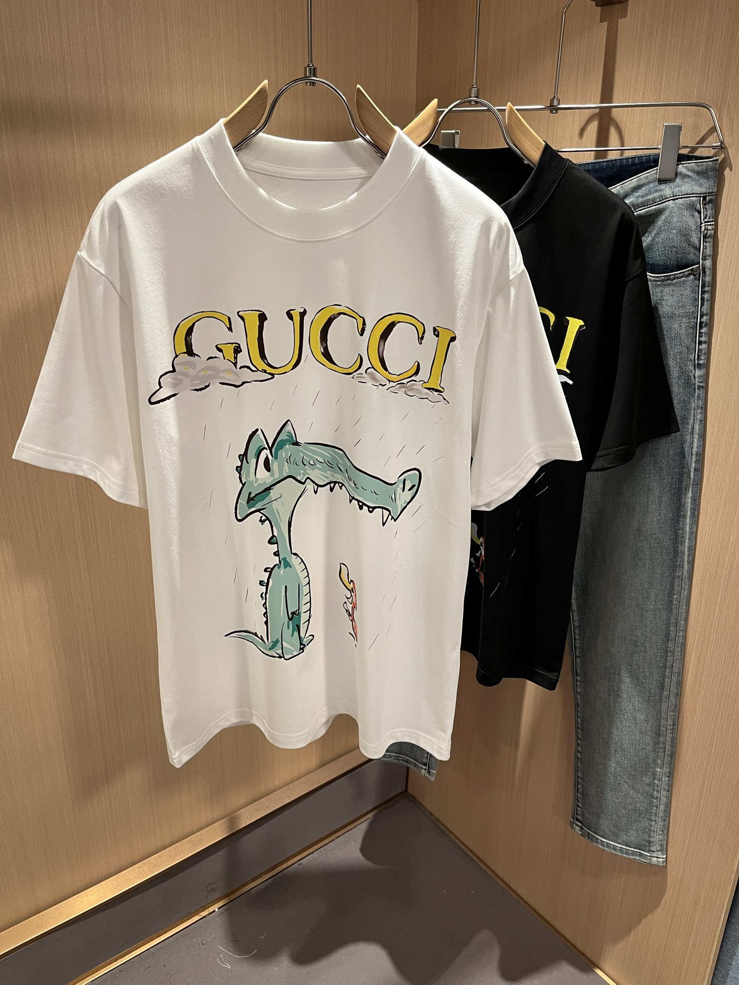 Gucci 2025春夏系列 短袖T恤衫服装,男,女 1