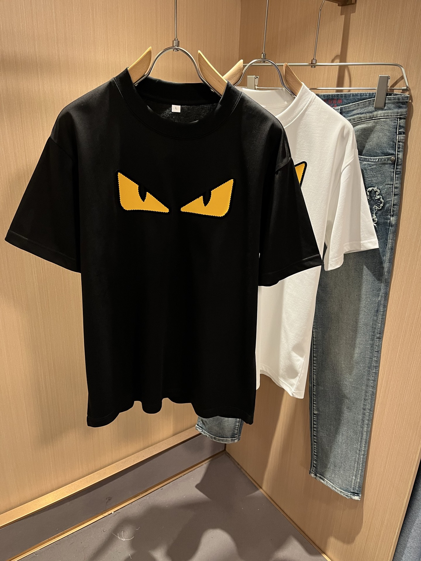 FEN*I 芬*迪2025春夏新款FD家族FF男女同款👫打底衫，男女同...