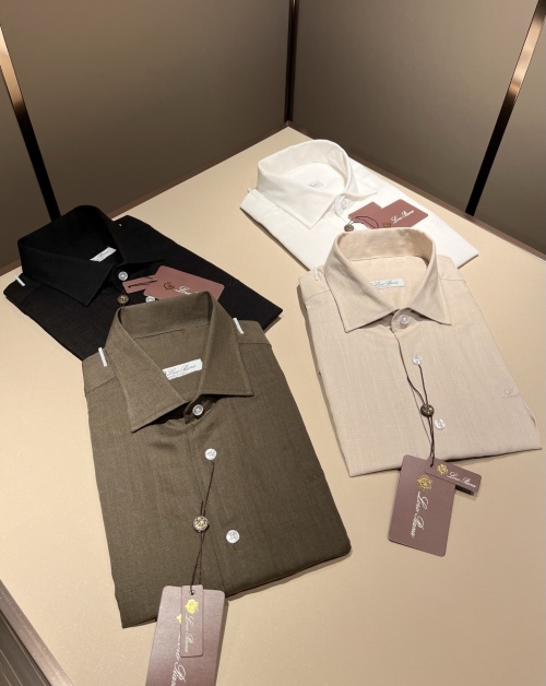 Loro Piana Men's Short-Sleeve Shirt - Comfortable & Breathable 1 Loro Piana Men's Short-Sleeve Shirt - Comfortable & Breathable