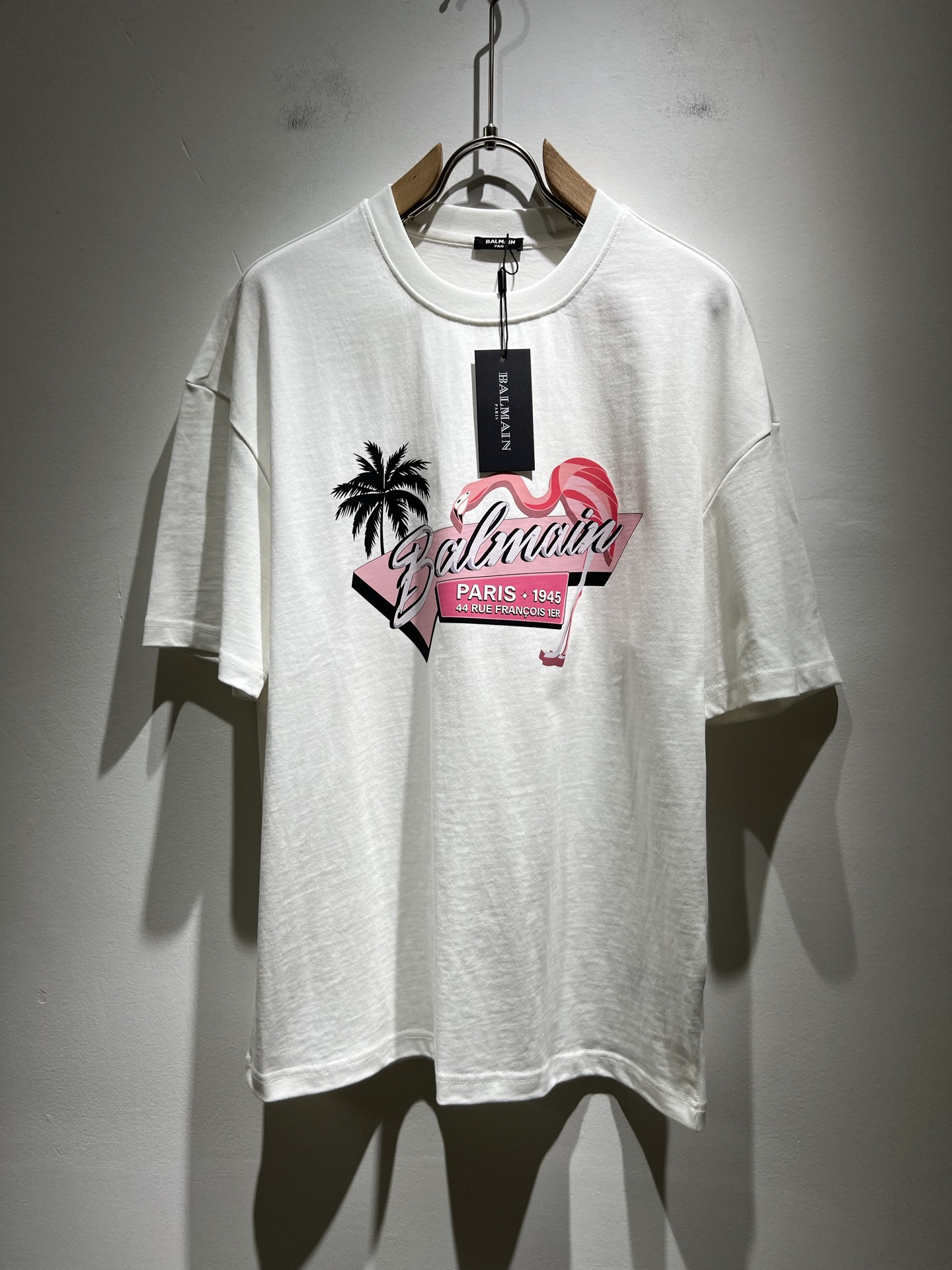 NO:152612,BALM*IN Balmain 2025 spring and summer new short-sleeved T-shirt. A 
