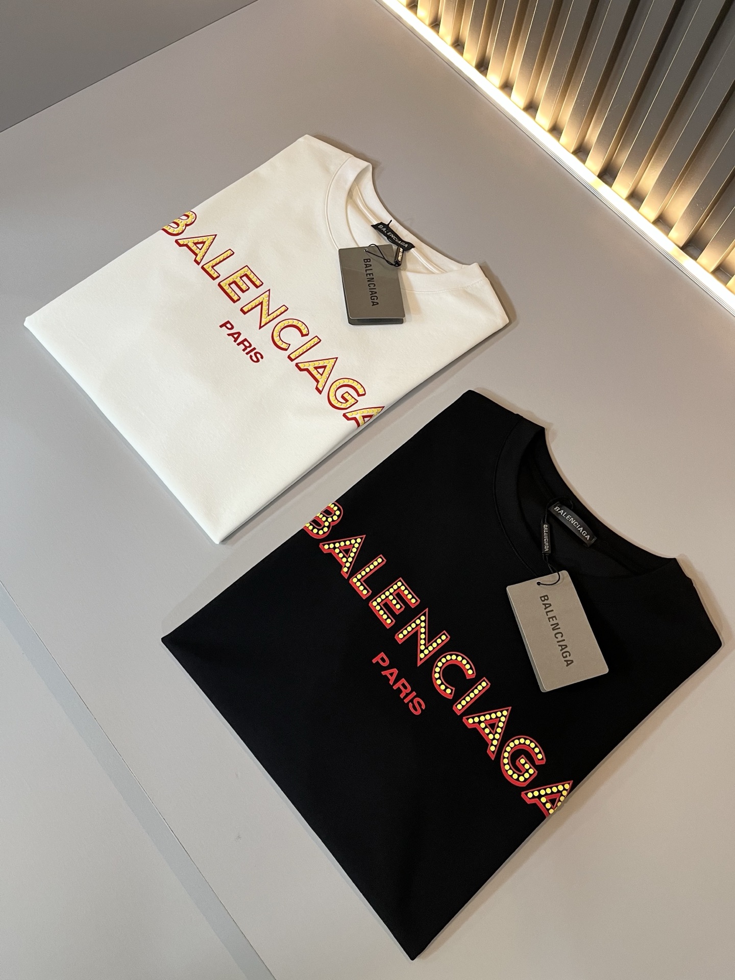 BALENCIA*巴黎*家 2025春夏新款男女同情侣款👫休闲宽松棉质...