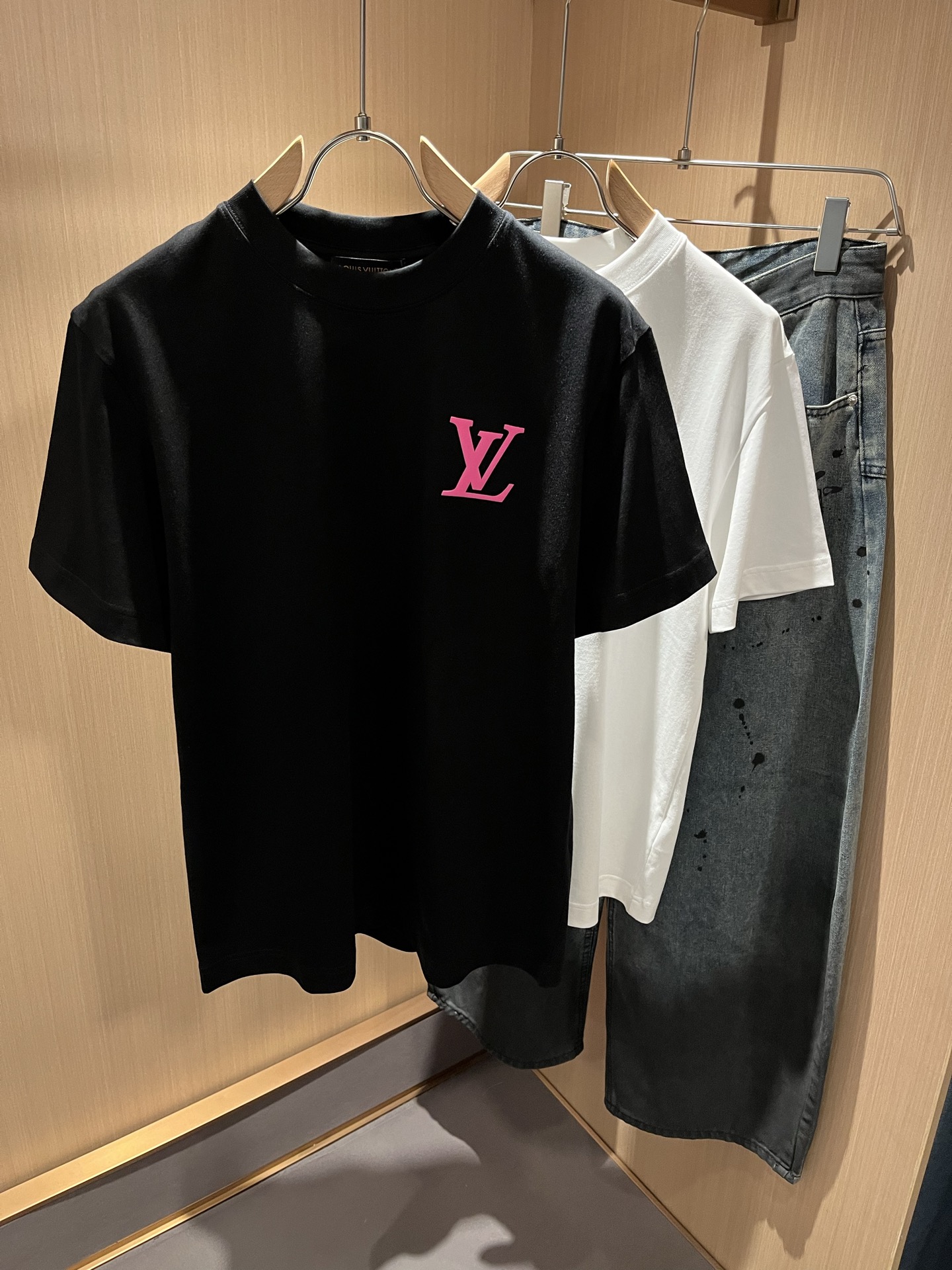 LouisVuitt* * 2025 T logo 100% S-2XL Manica corta