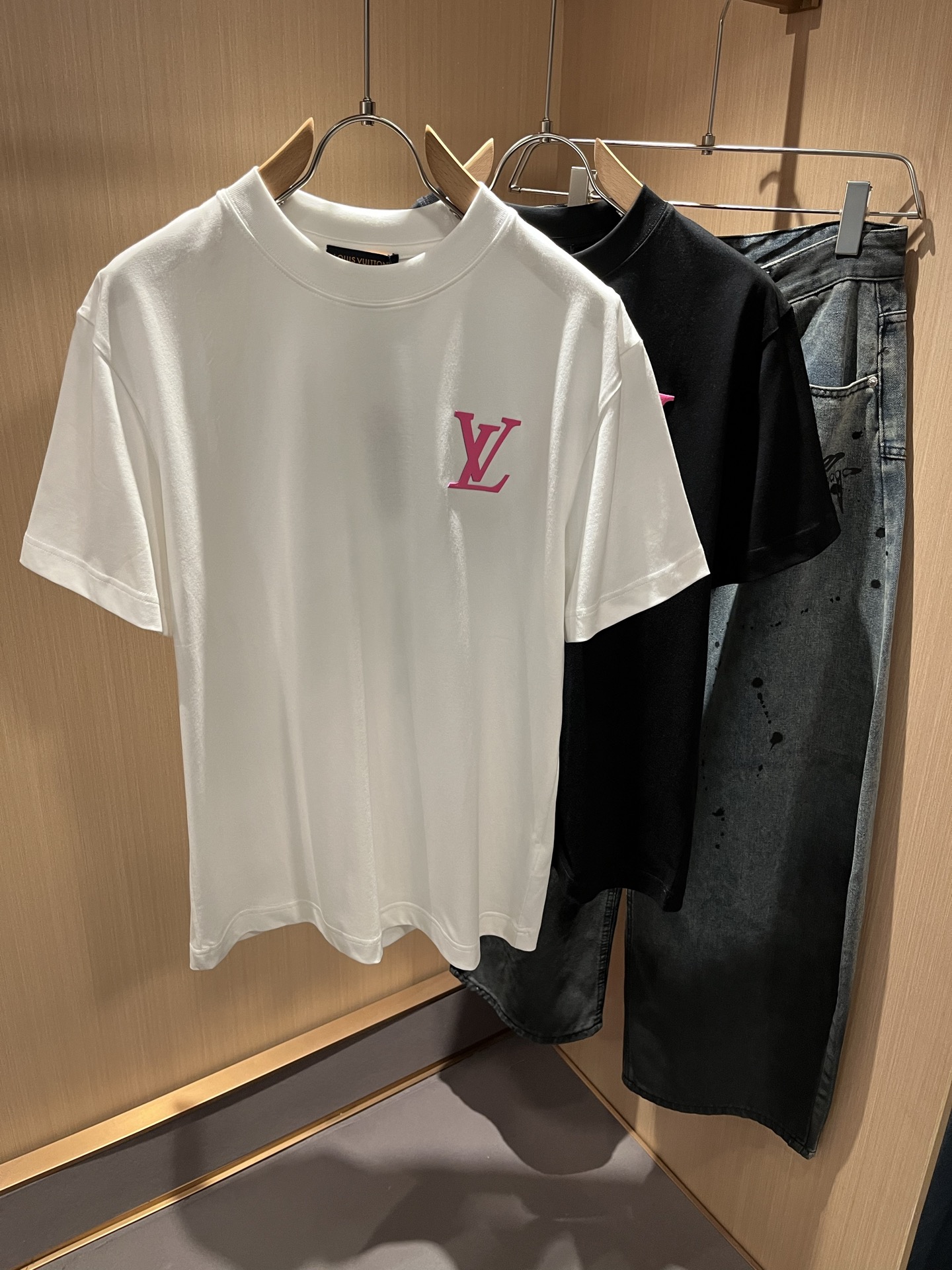 LouisVuitt* * 2025 T logo 100% S-2XL Manica corta