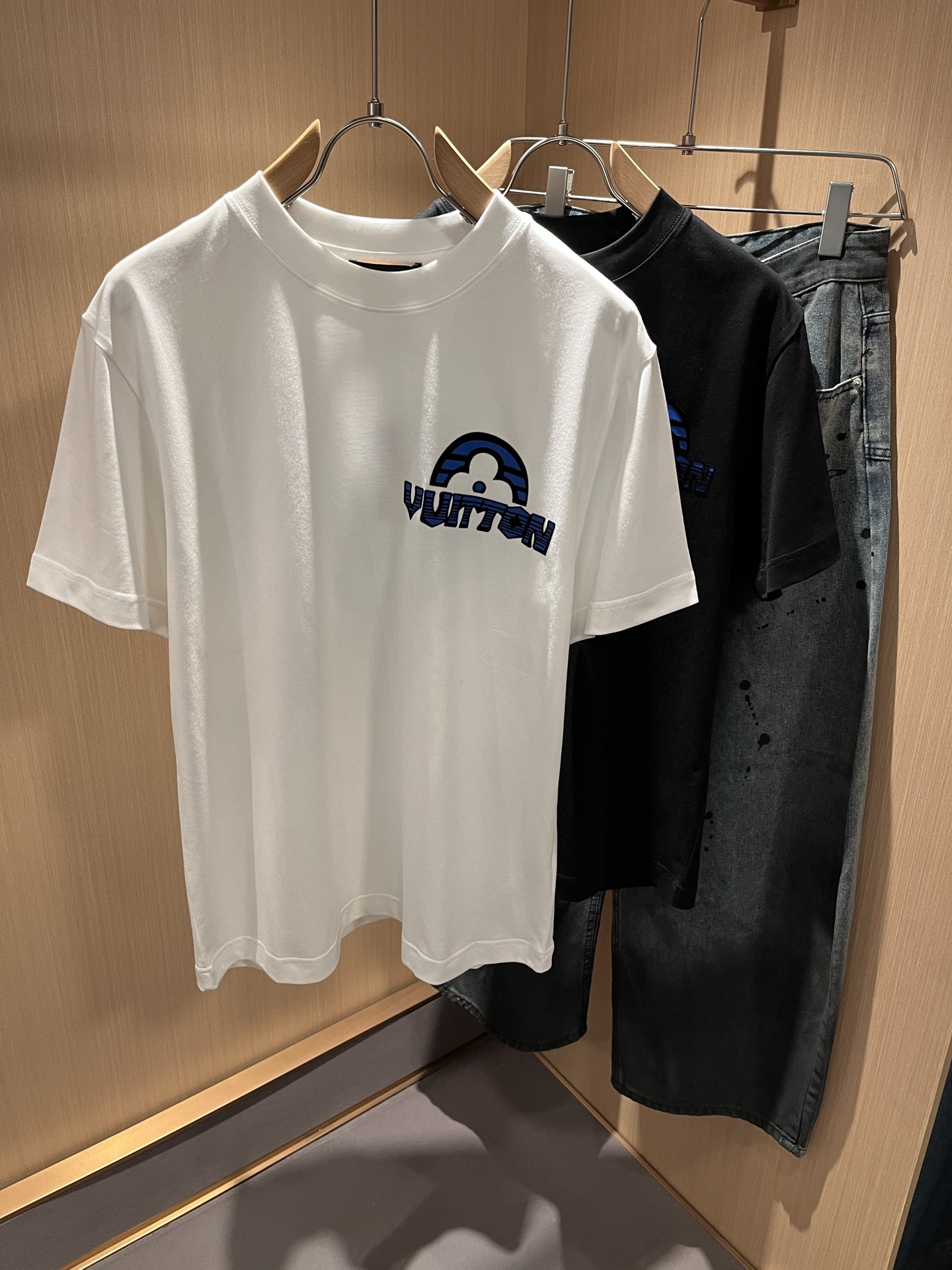 LouisVuitt* * 2025 T logo 100% S-2XL Manica corta